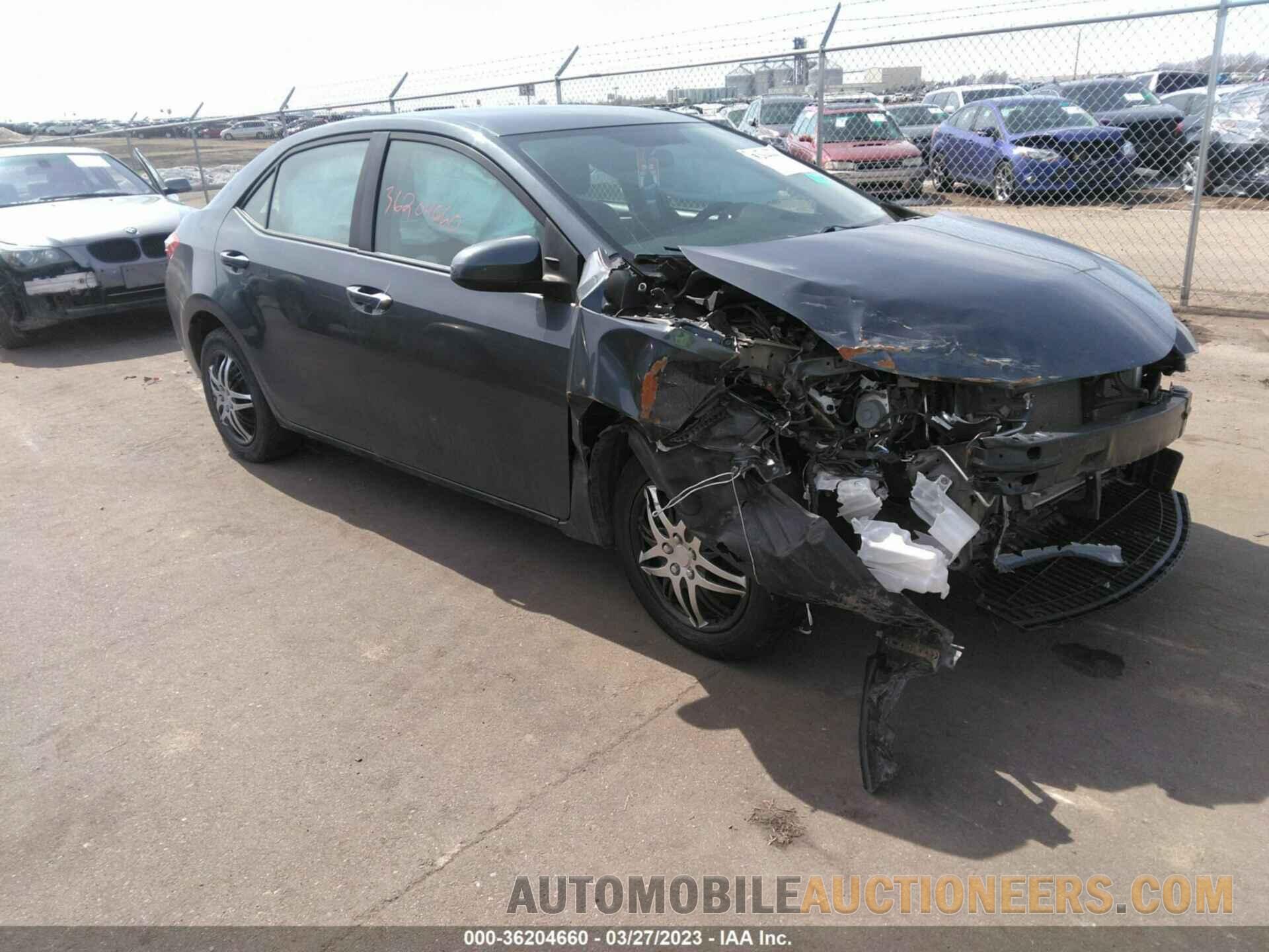 5YFBURHE4FP270106 TOYOTA COROLLA 2015