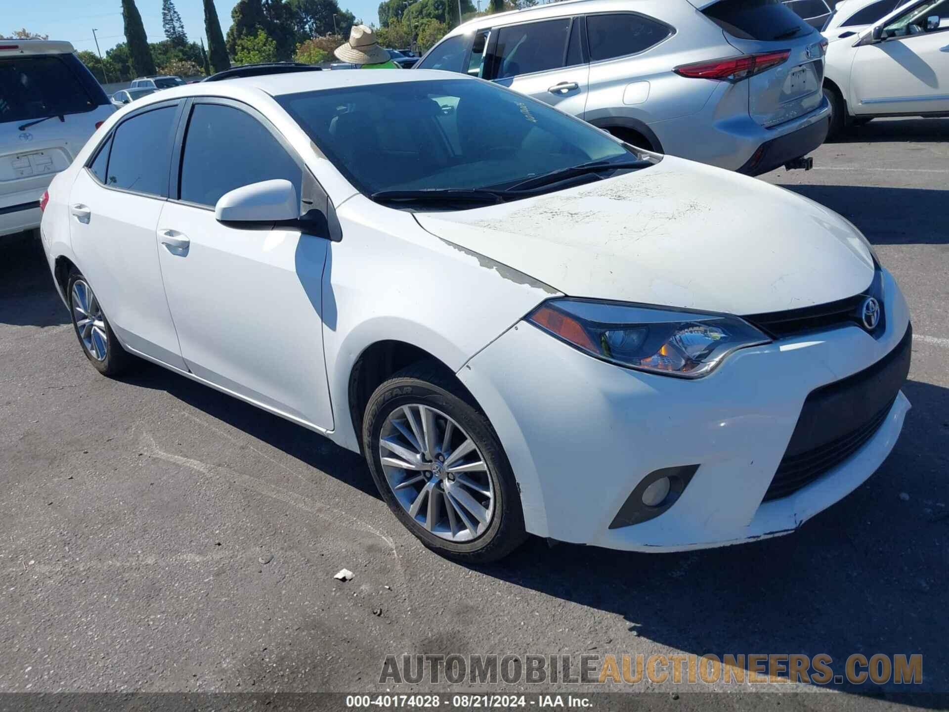 5YFBURHE4FP275175 TOYOTA COROLLA 2015