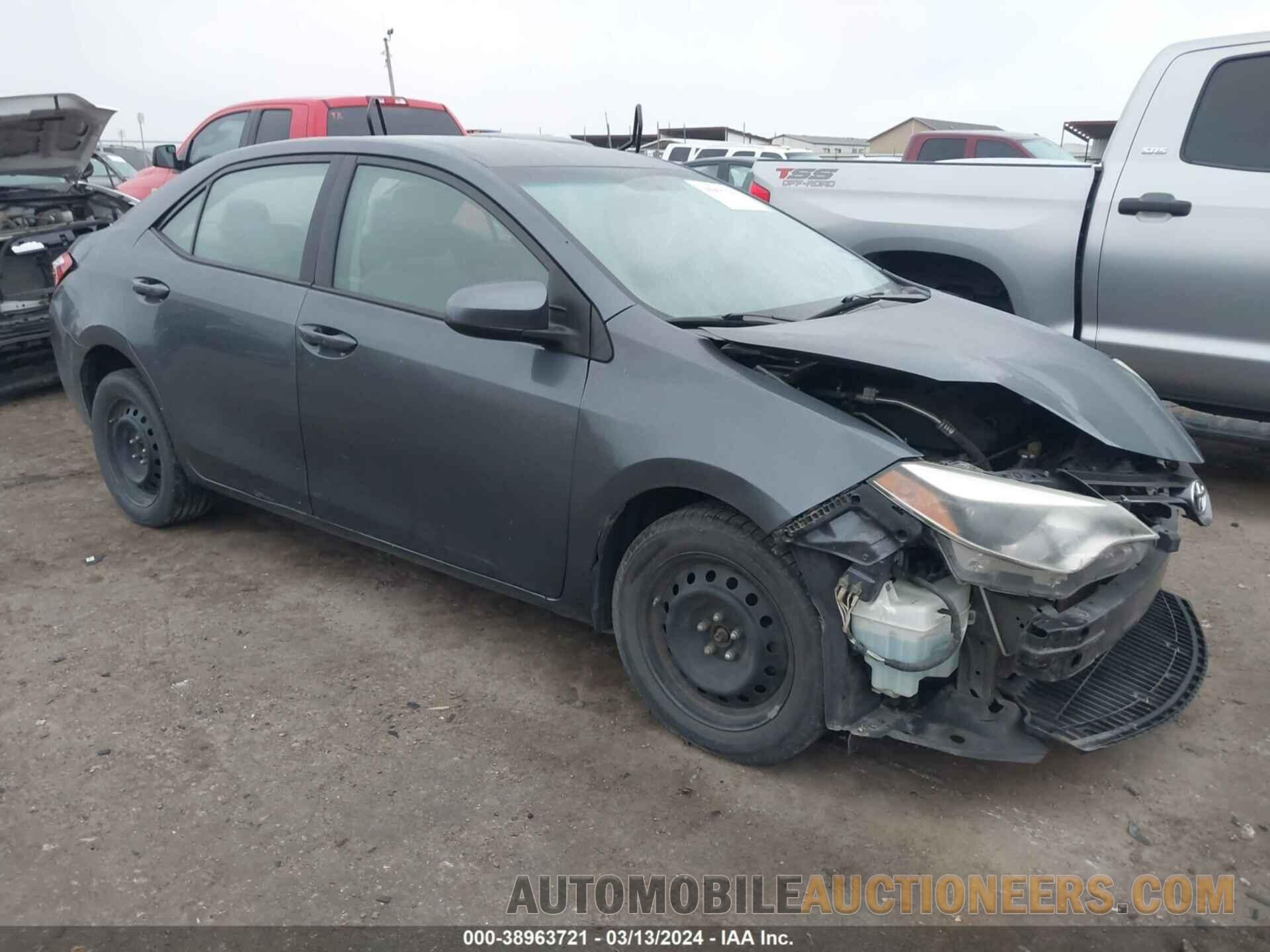 5YFBURHE4FP275337 TOYOTA COROLLA 2015