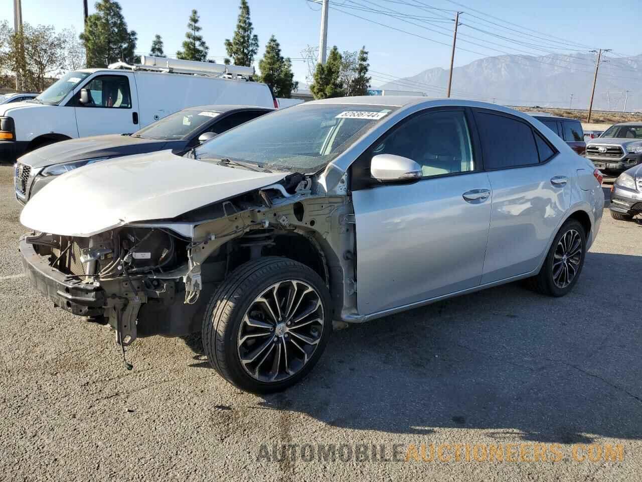 5YFBURHE4FP284376 TOYOTA COROLLA 2015