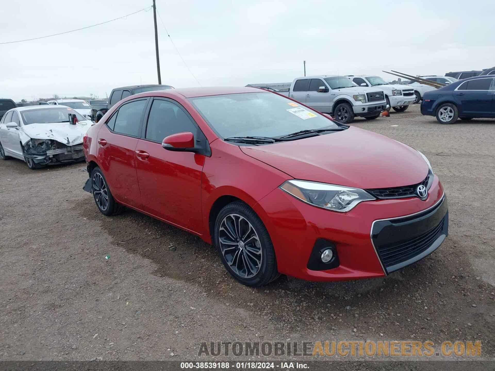 5YFBURHE4FP284703 TOYOTA COROLLA 2015