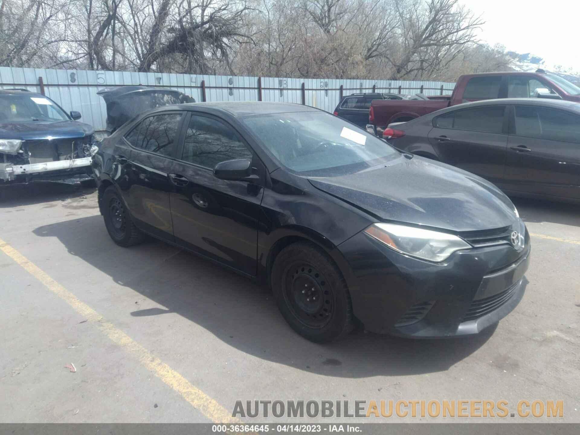 5YFBURHE4FP286578 TOYOTA COROLLA 2015