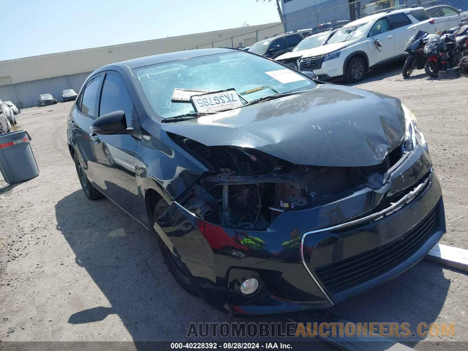 5YFBURHE4FP289982 TOYOTA COROLLA 2015