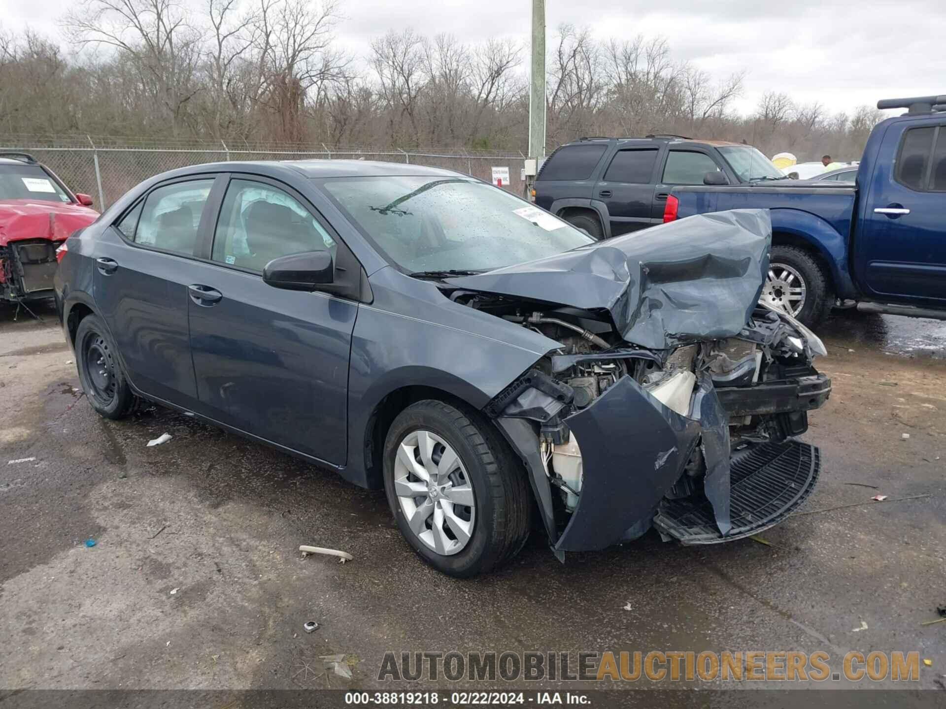 5YFBURHE4FP290405 TOYOTA COROLLA 2015