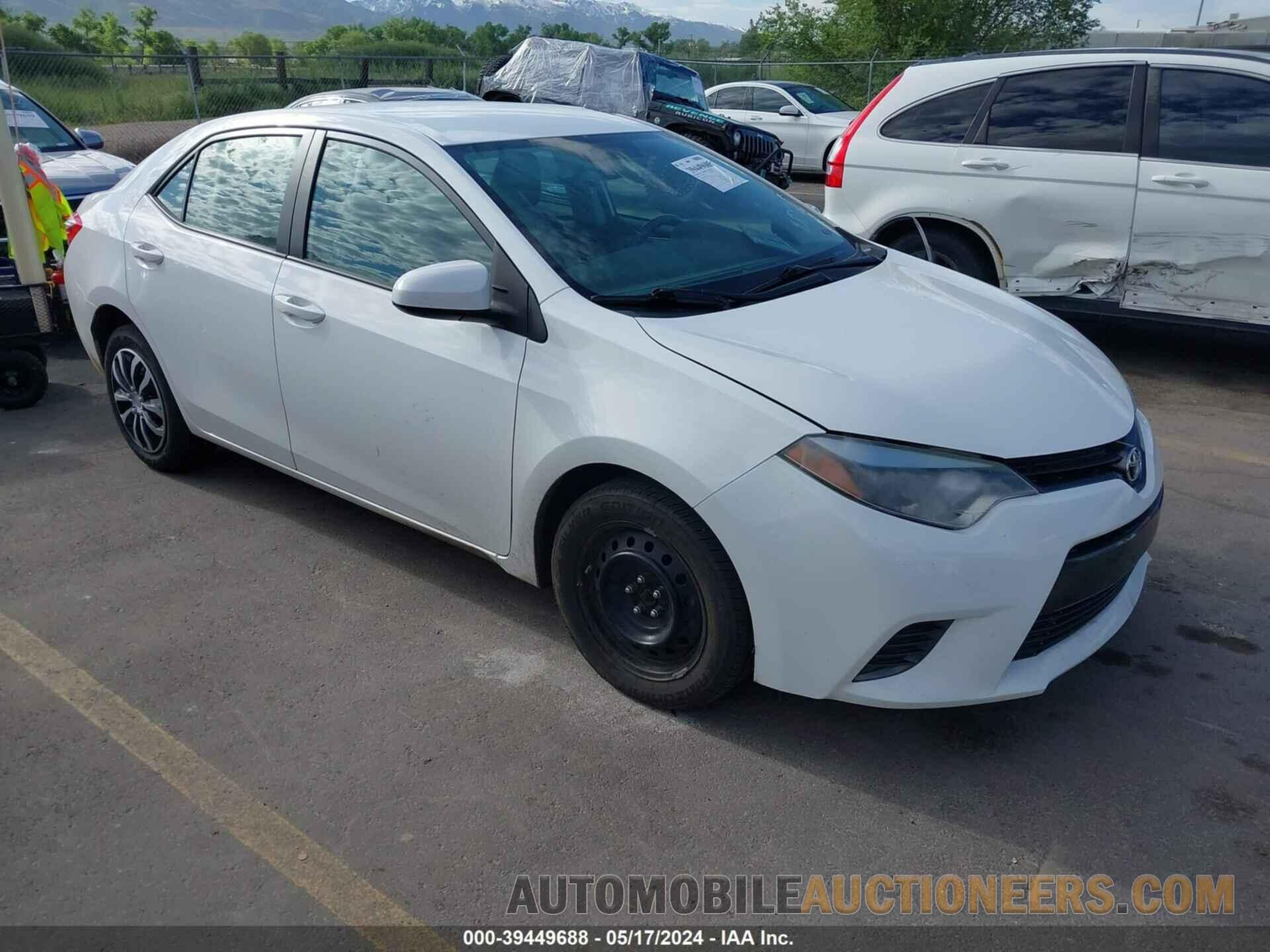 5YFBURHE4FP291358 TOYOTA COROLLA 2015