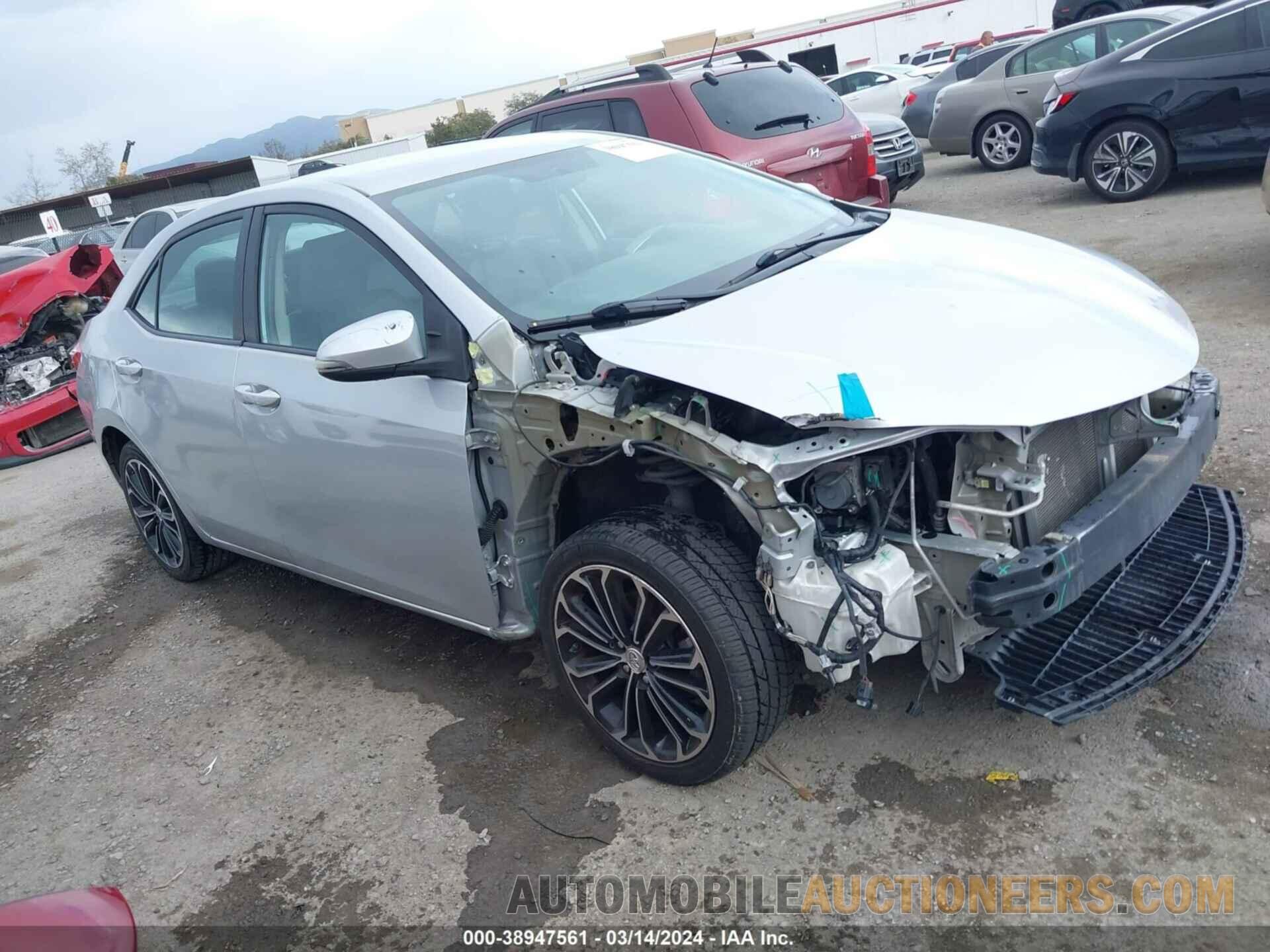 5YFBURHE4FP293790 TOYOTA COROLLA 2015