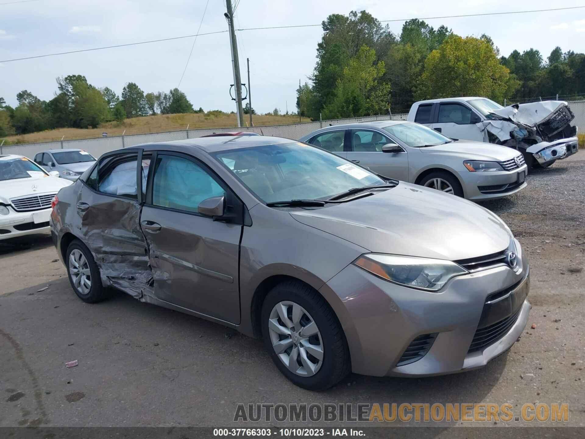 5YFBURHE4FP295183 TOYOTA COROLLA 2015