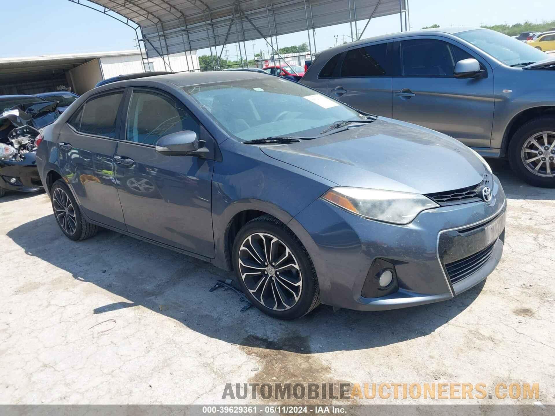 5YFBURHE4FP298505 TOYOTA COROLLA 2015