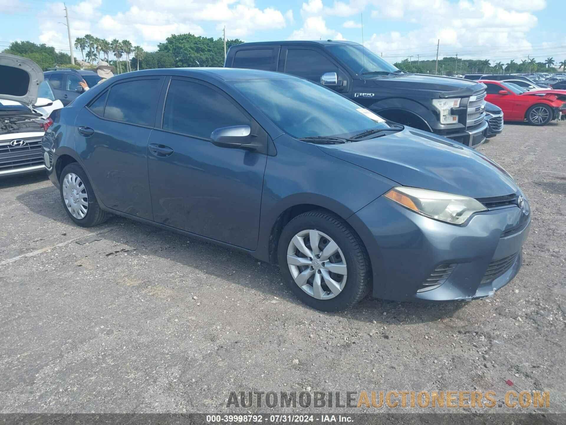 5YFBURHE4FP303105 TOYOTA COROLLA 2015