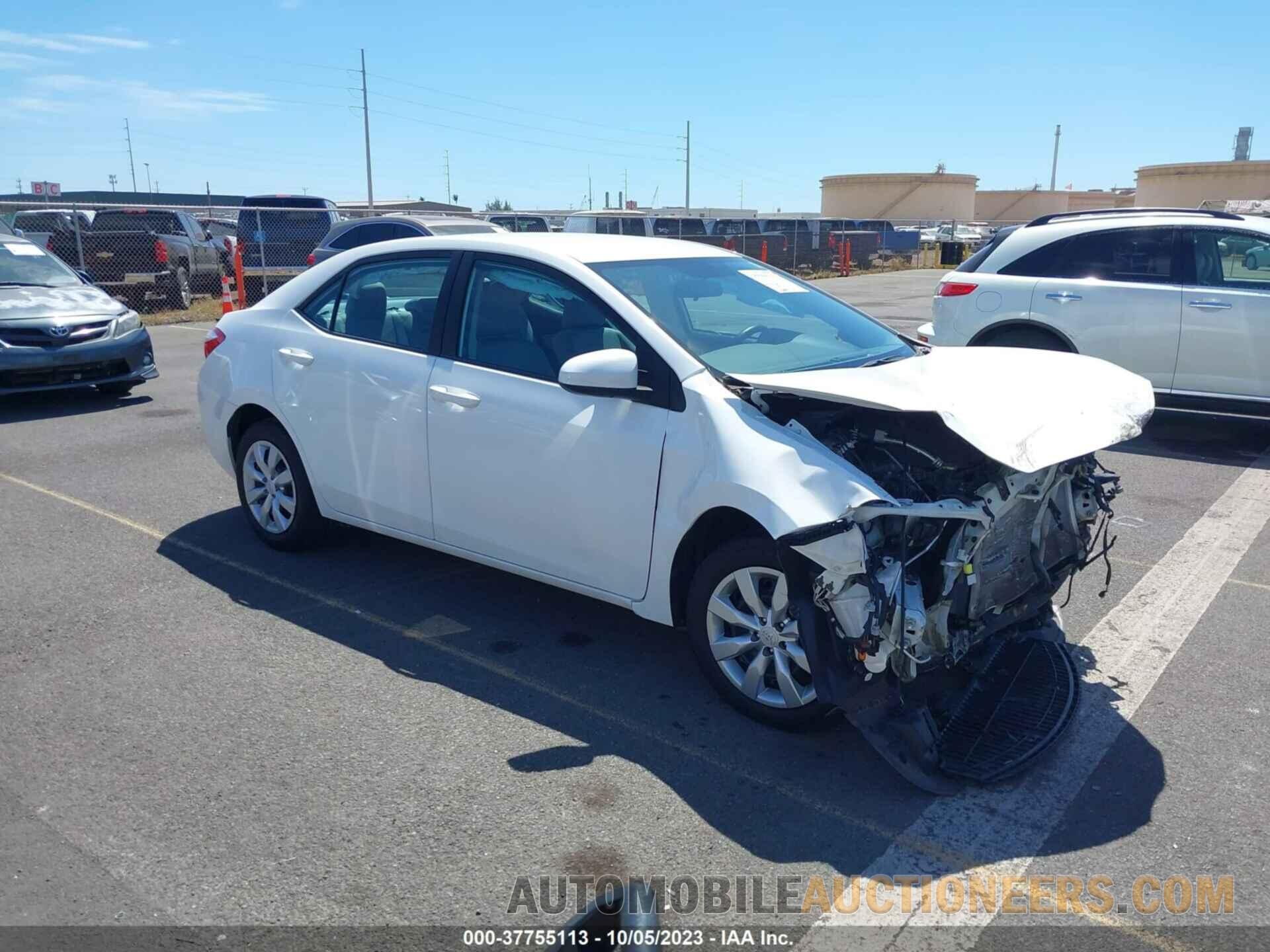 5YFBURHE4FP304352 TOYOTA COROLLA 2015