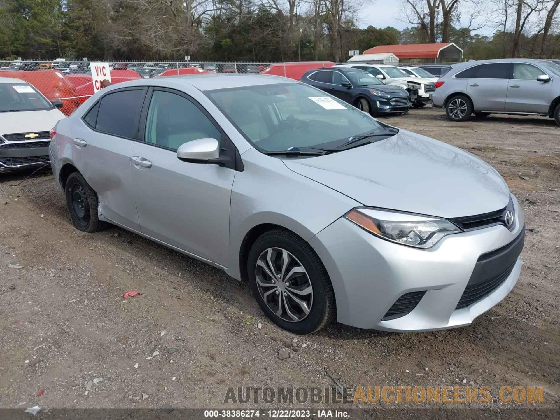 5YFBURHE4FP308448 TOYOTA COROLLA 2015