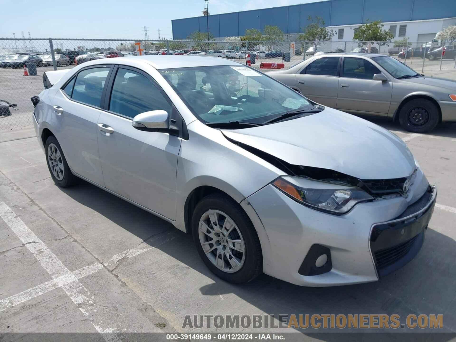 5YFBURHE4FP315853 TOYOTA COROLLA 2015