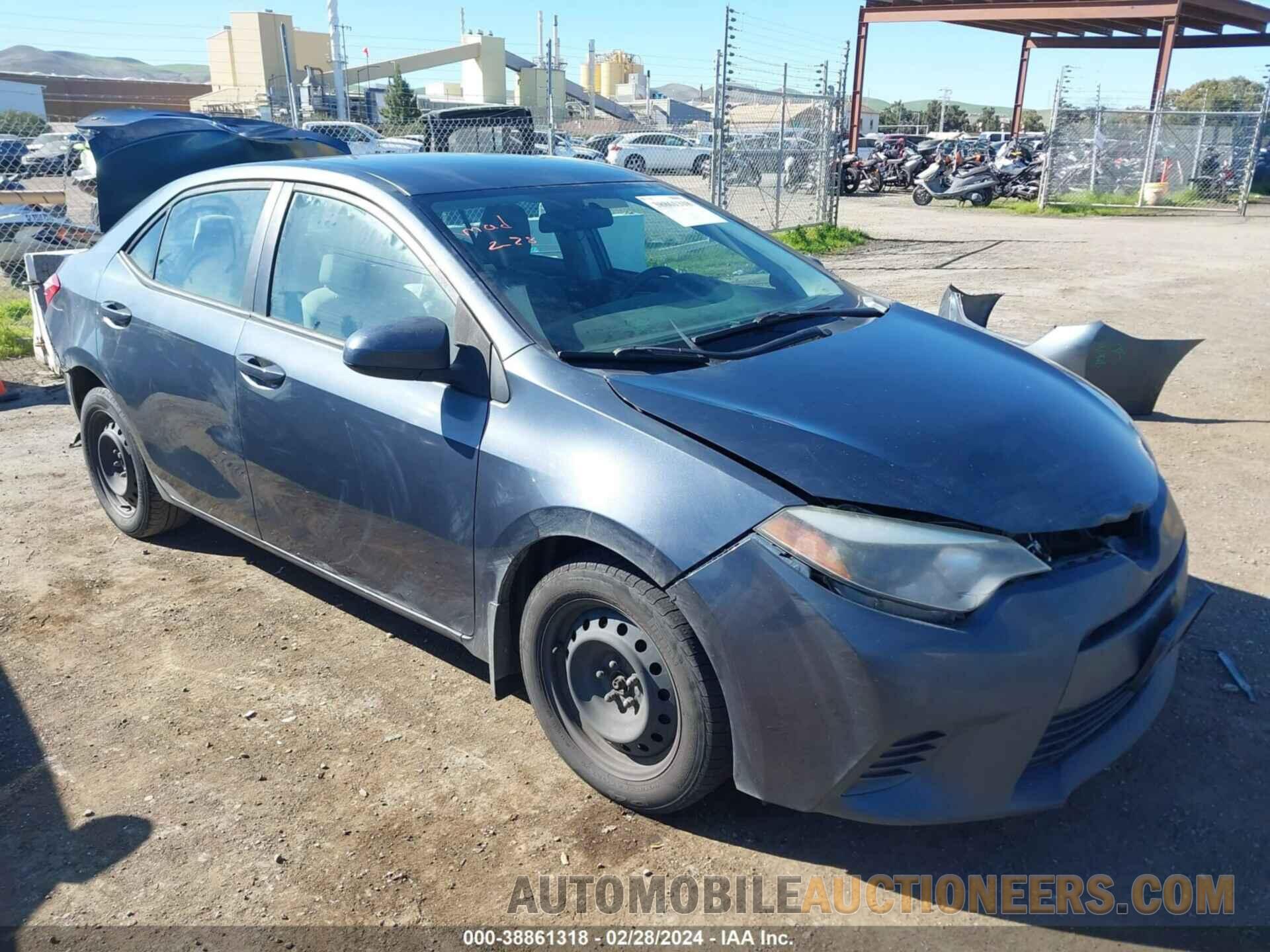 5YFBURHE4FP324911 TOYOTA COROLLA 2015