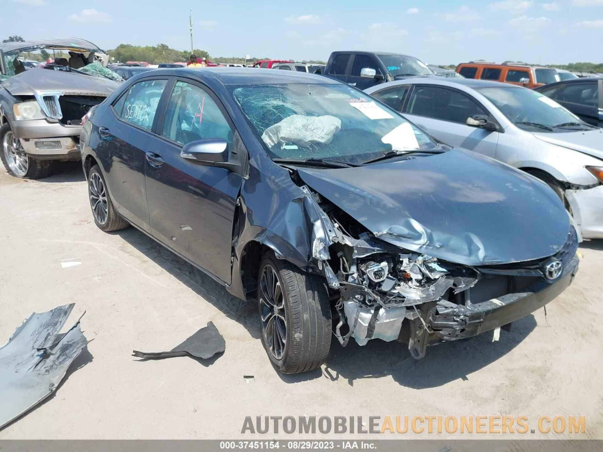 5YFBURHE4FP337416 TOYOTA COROLLA 2015