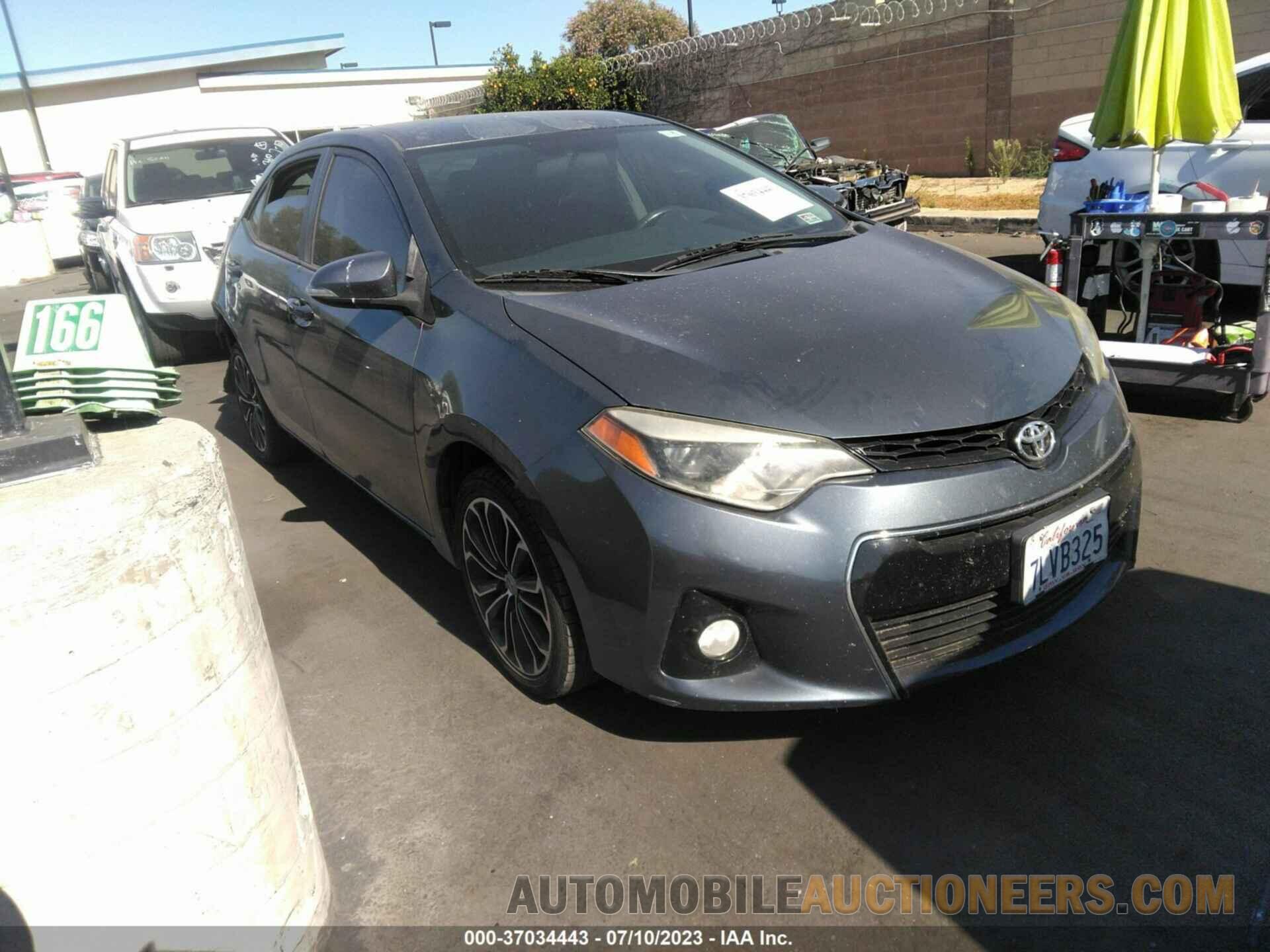 5YFBURHE4FP337562 TOYOTA COROLLA 2015