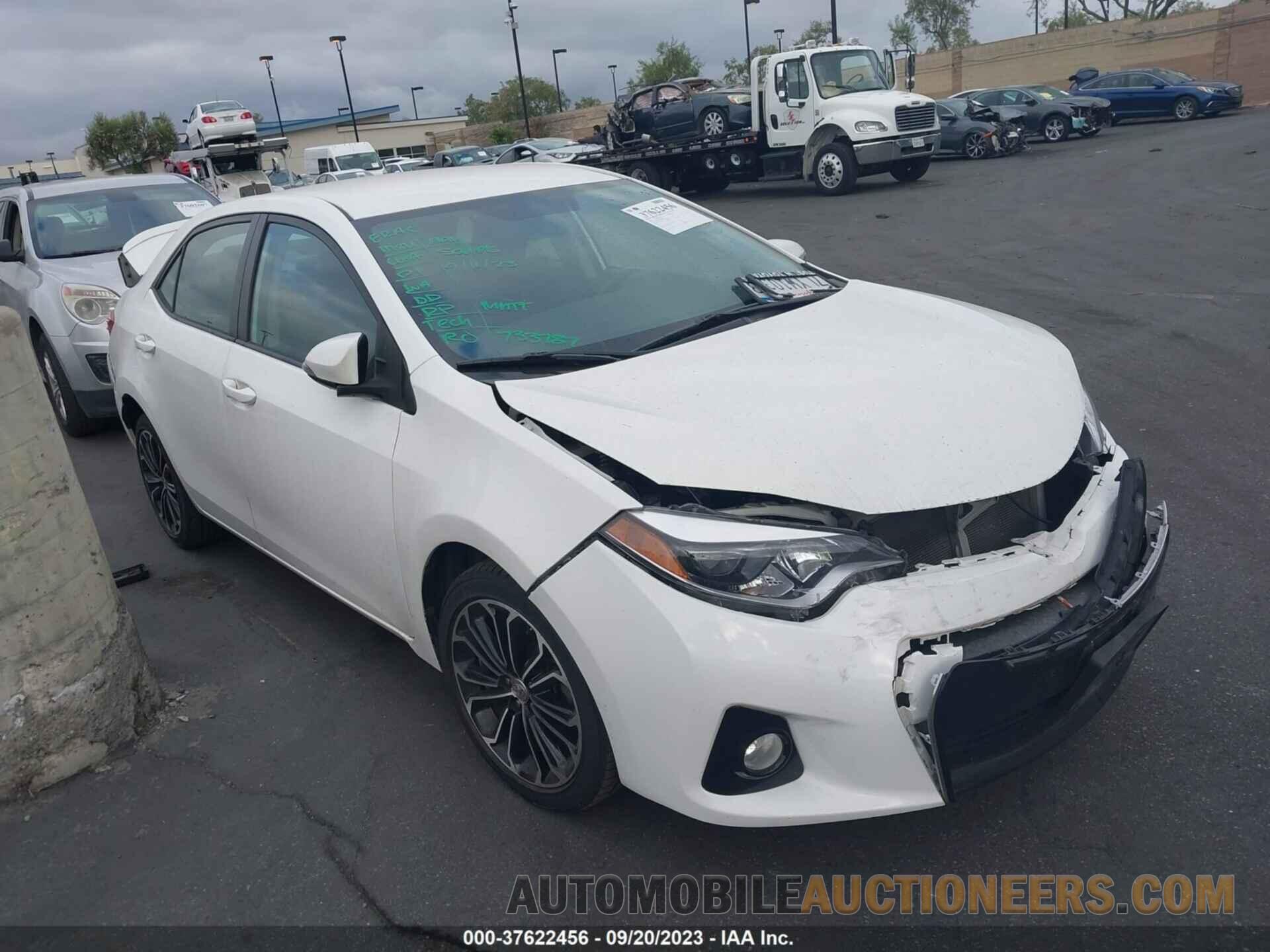 5YFBURHE4FP337769 TOYOTA COROLLA 2015