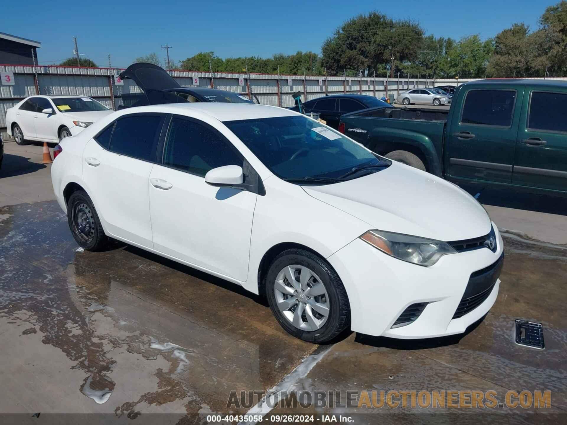 5YFBURHE4FP338470 TOYOTA COROLLA 2015