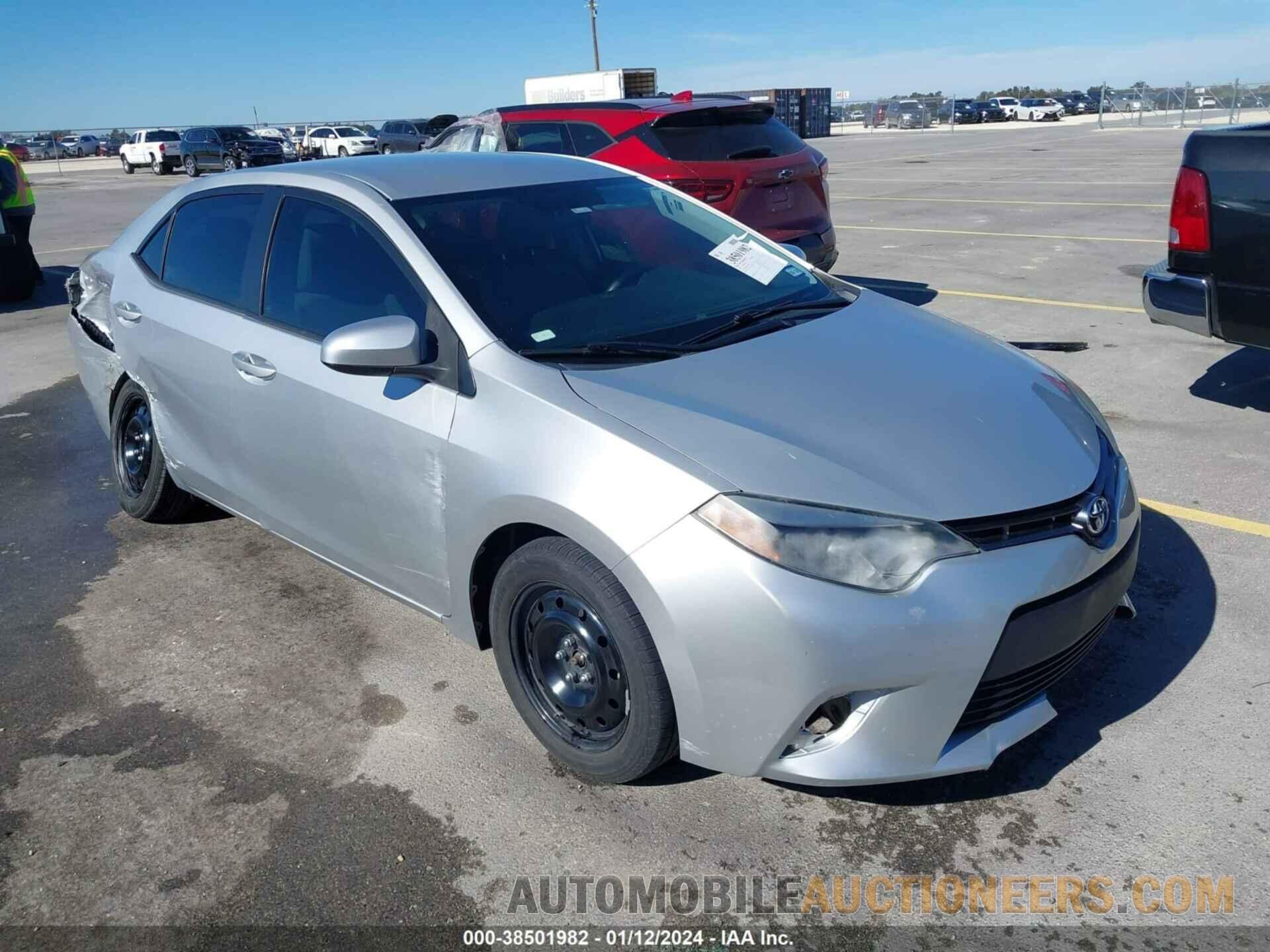 5YFBURHE4FP338758 TOYOTA COROLLA 2015