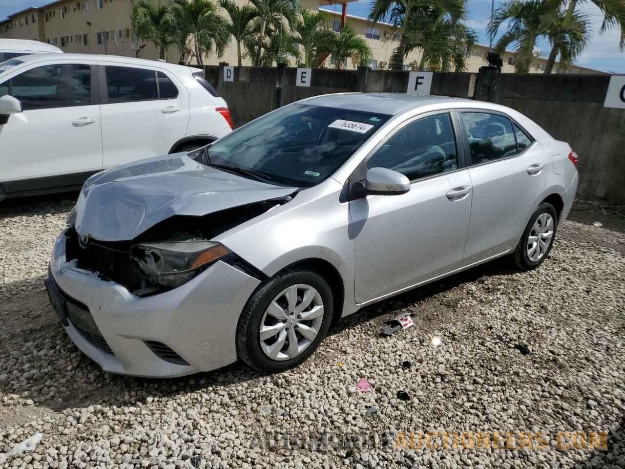 5YFBURHE4FP341000 TOYOTA COROLLA 2015