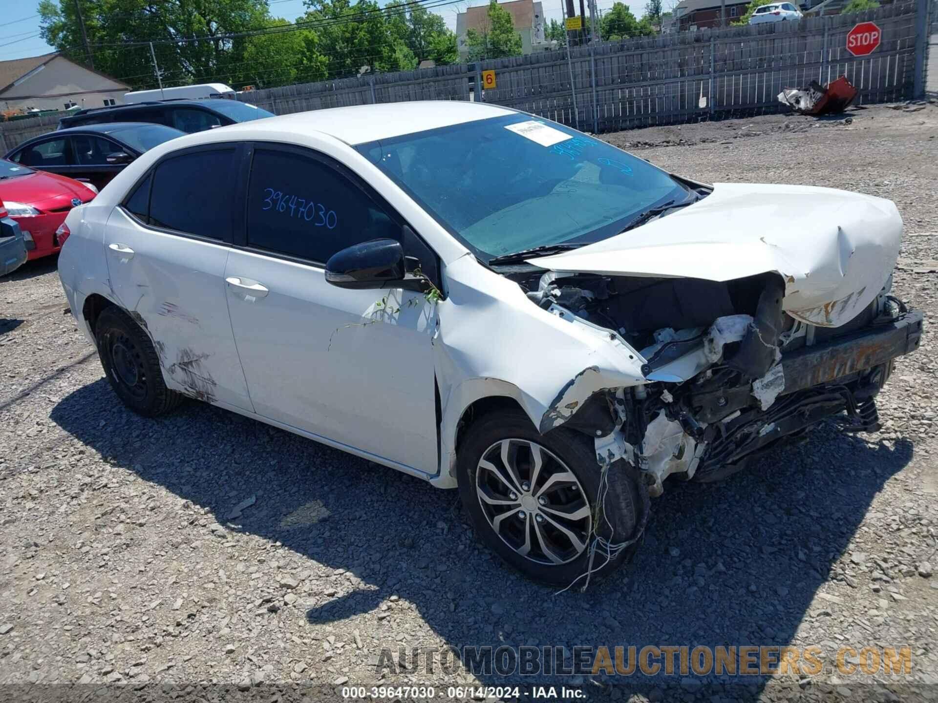 5YFBURHE4FP348724 TOYOTA COROLLA 2015