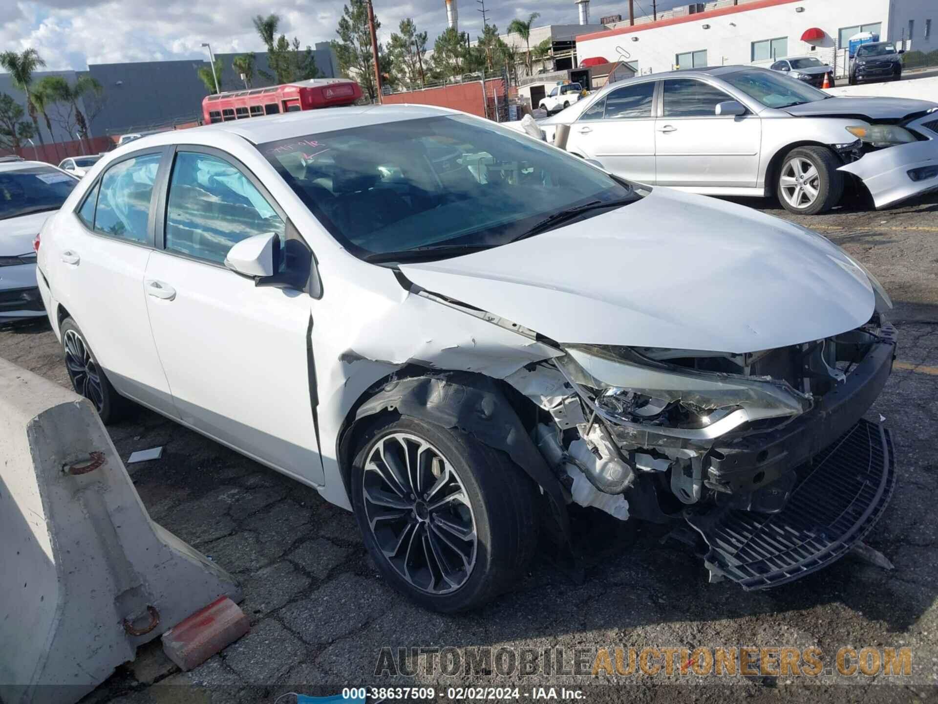 5YFBURHE4FP360209 TOYOTA COROLLA 2015