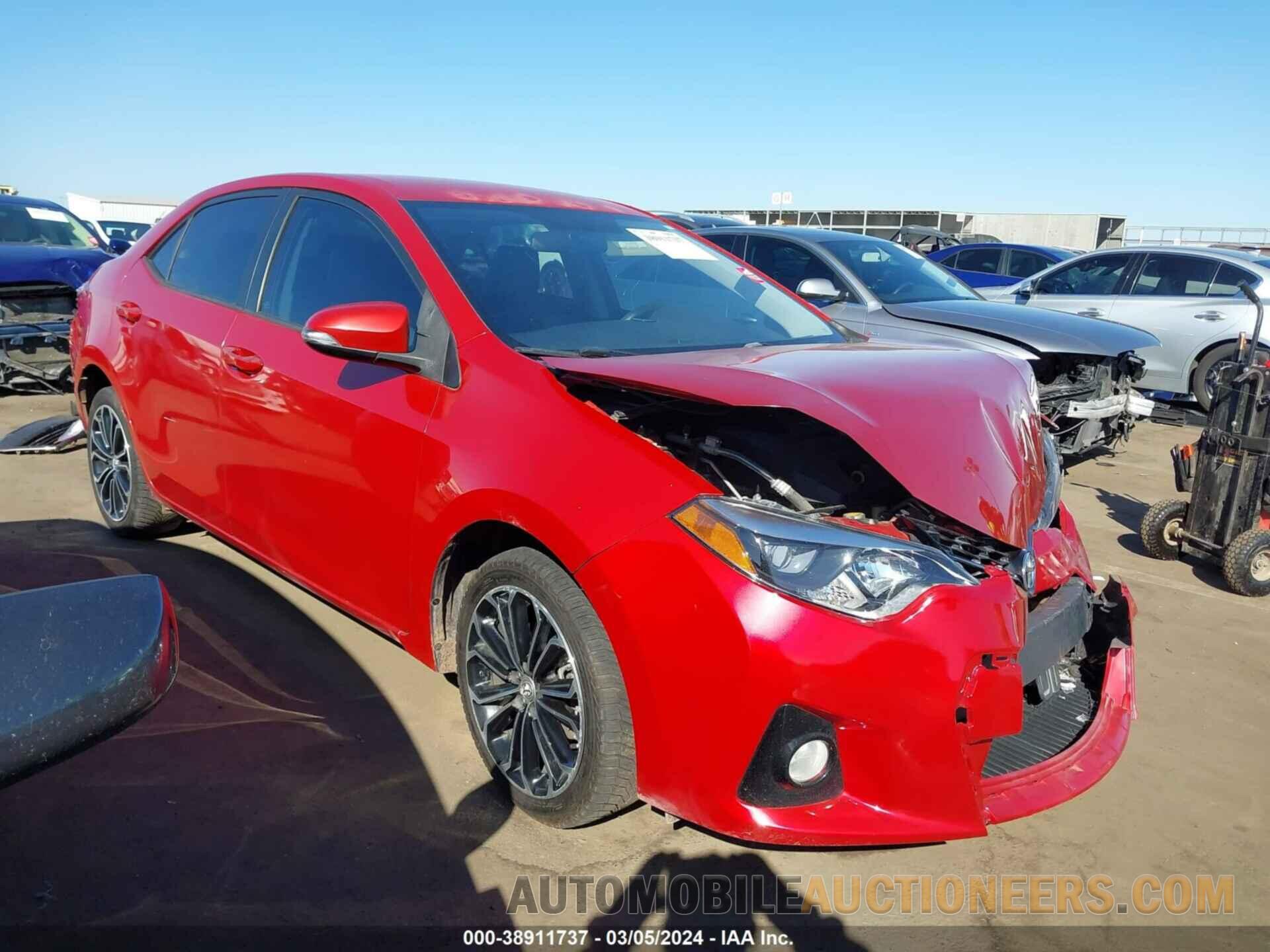 5YFBURHE4FP363255 TOYOTA COROLLA 2015