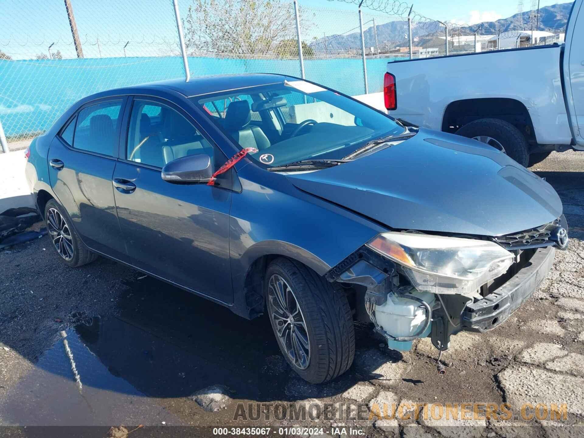 5YFBURHE4FP365491 TOYOTA COROLLA 2015