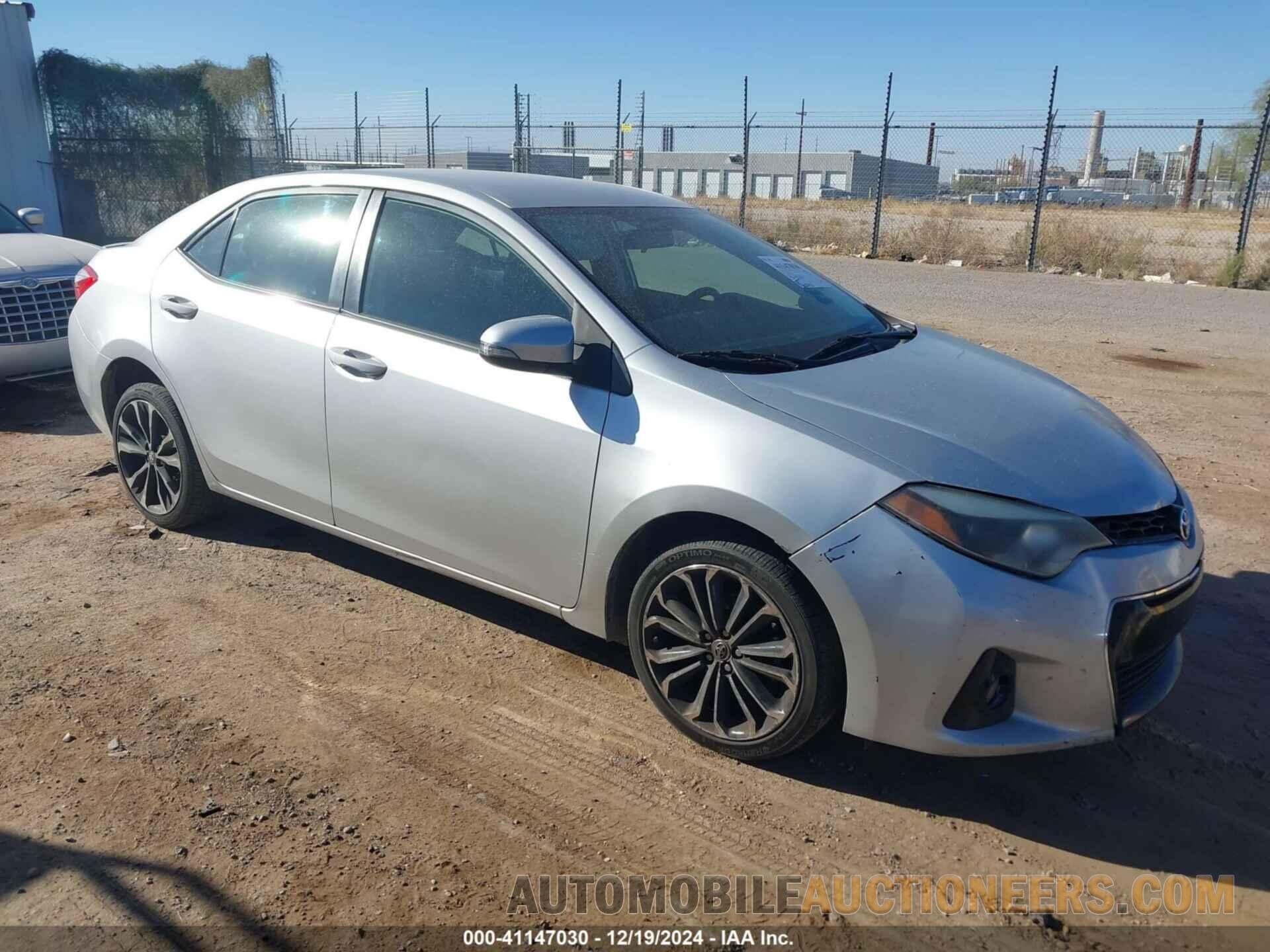 5YFBURHE4FP365765 TOYOTA COROLLA 2015