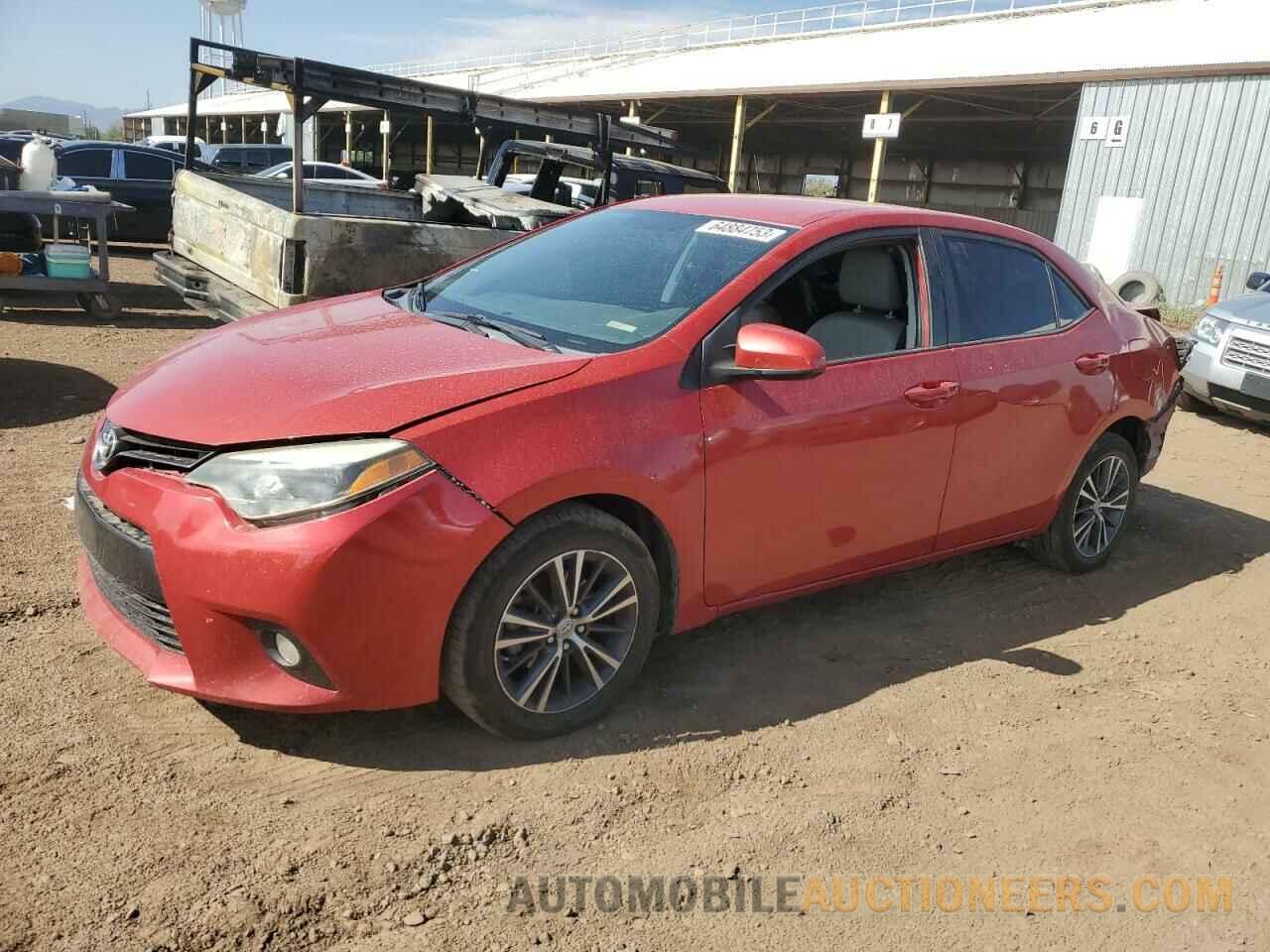 5YFBURHE4GP377562 TOYOTA COROLLA 2016