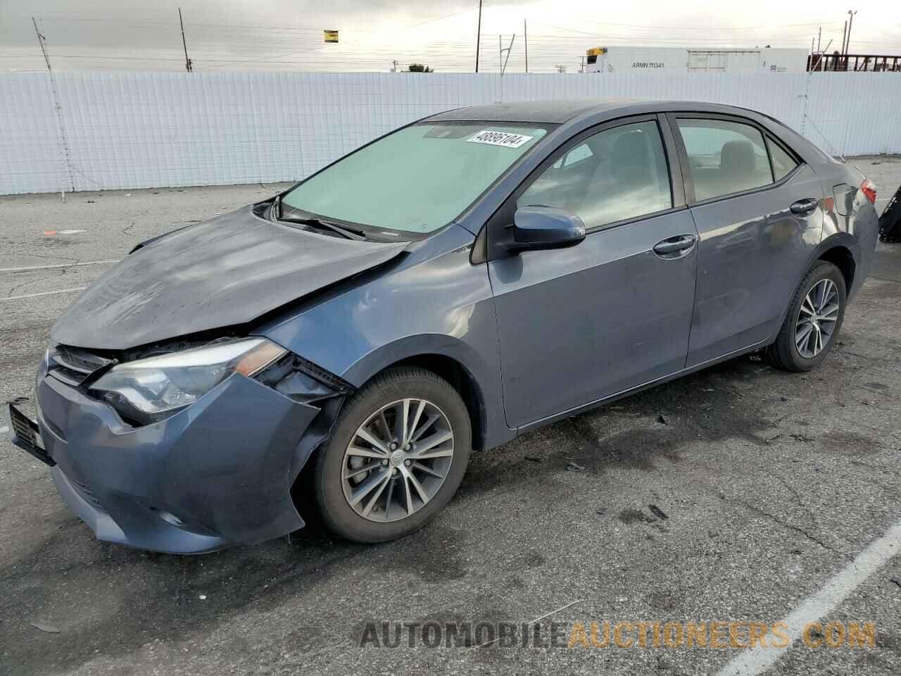 5YFBURHE4GP382938 TOYOTA COROLLA 2016