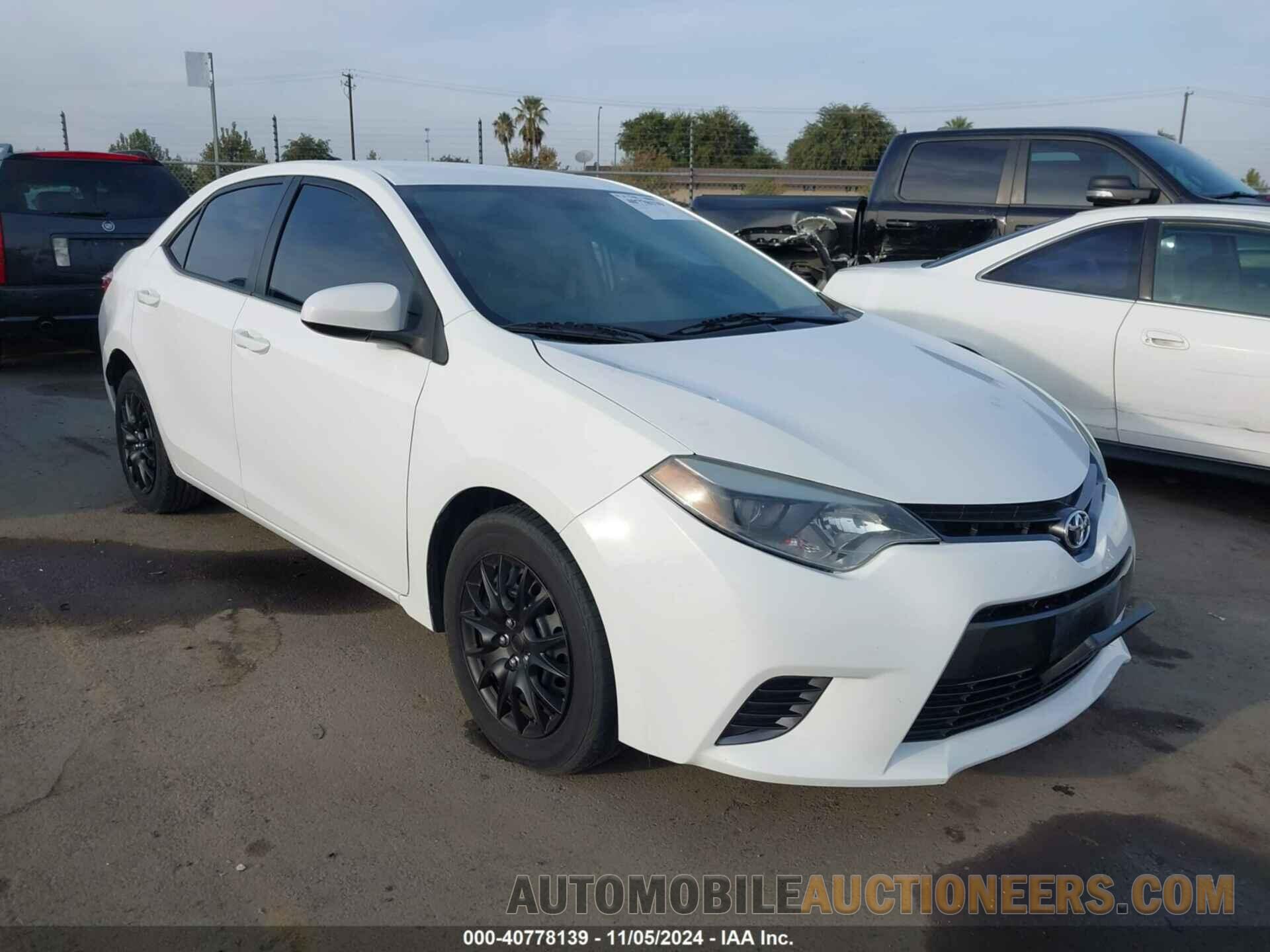 5YFBURHE4GP387850 TOYOTA COROLLA 2016