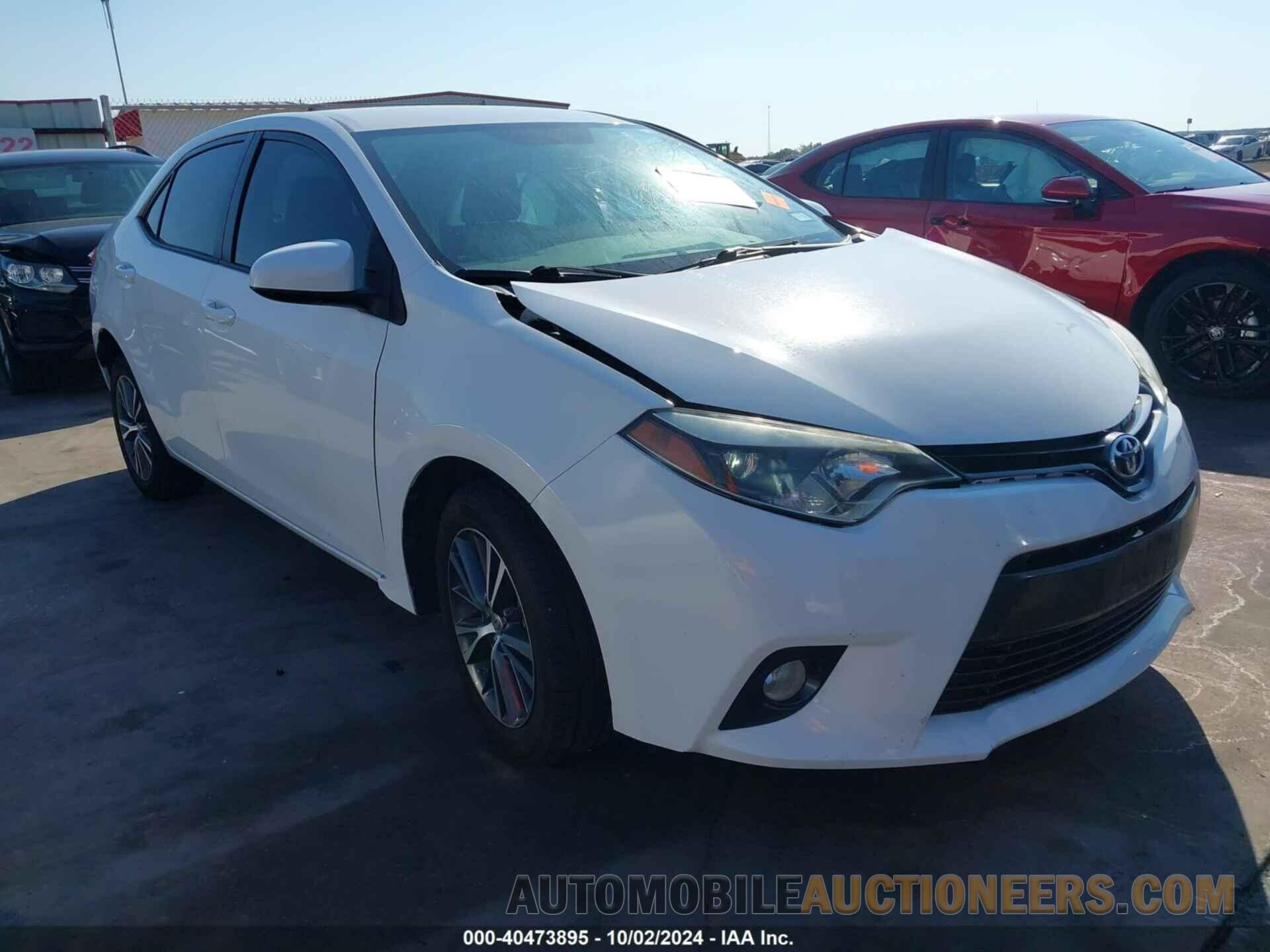 5YFBURHE4GP389159 TOYOTA COROLLA 2016