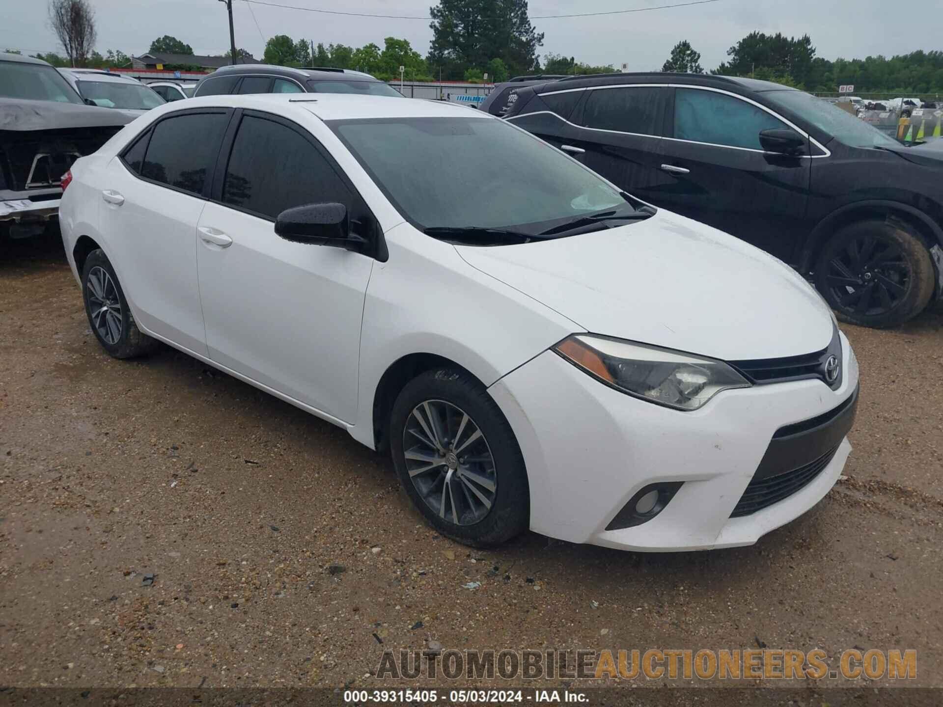 5YFBURHE4GP391719 TOYOTA COROLLA 2016