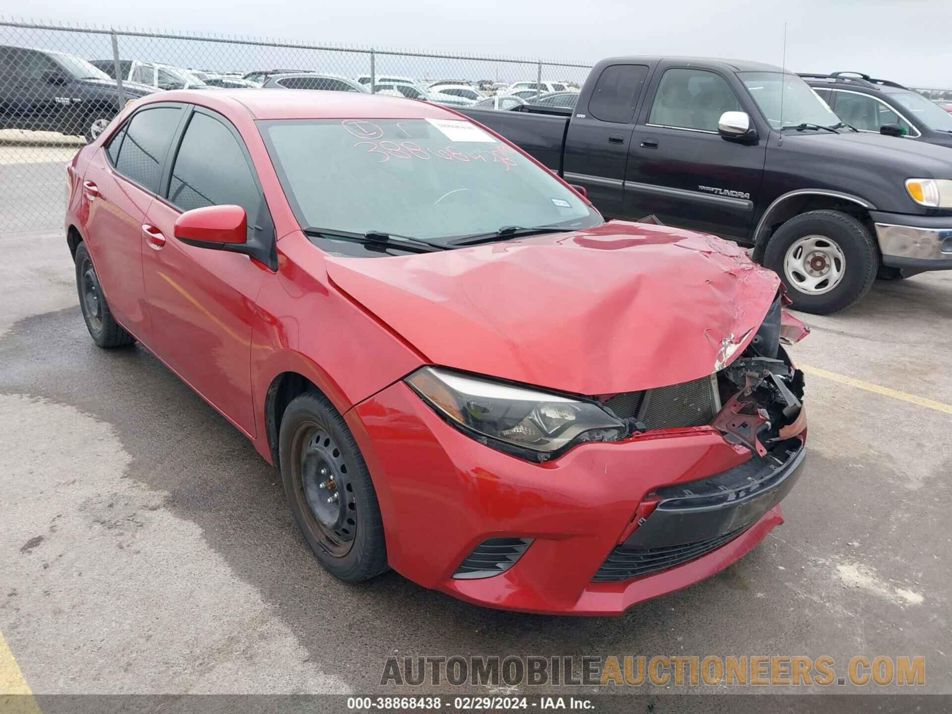 5YFBURHE4GP405277 TOYOTA COROLLA 2016