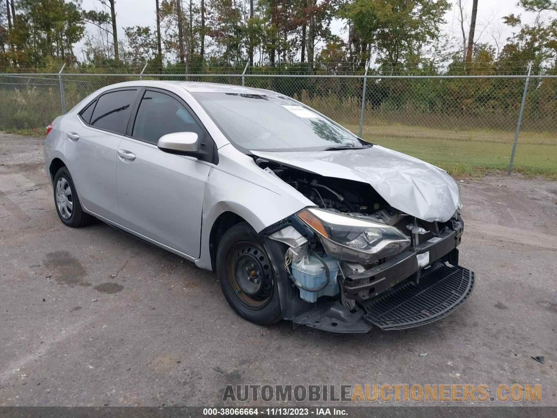 5YFBURHE4GP411113 TOYOTA COROLLA 2016