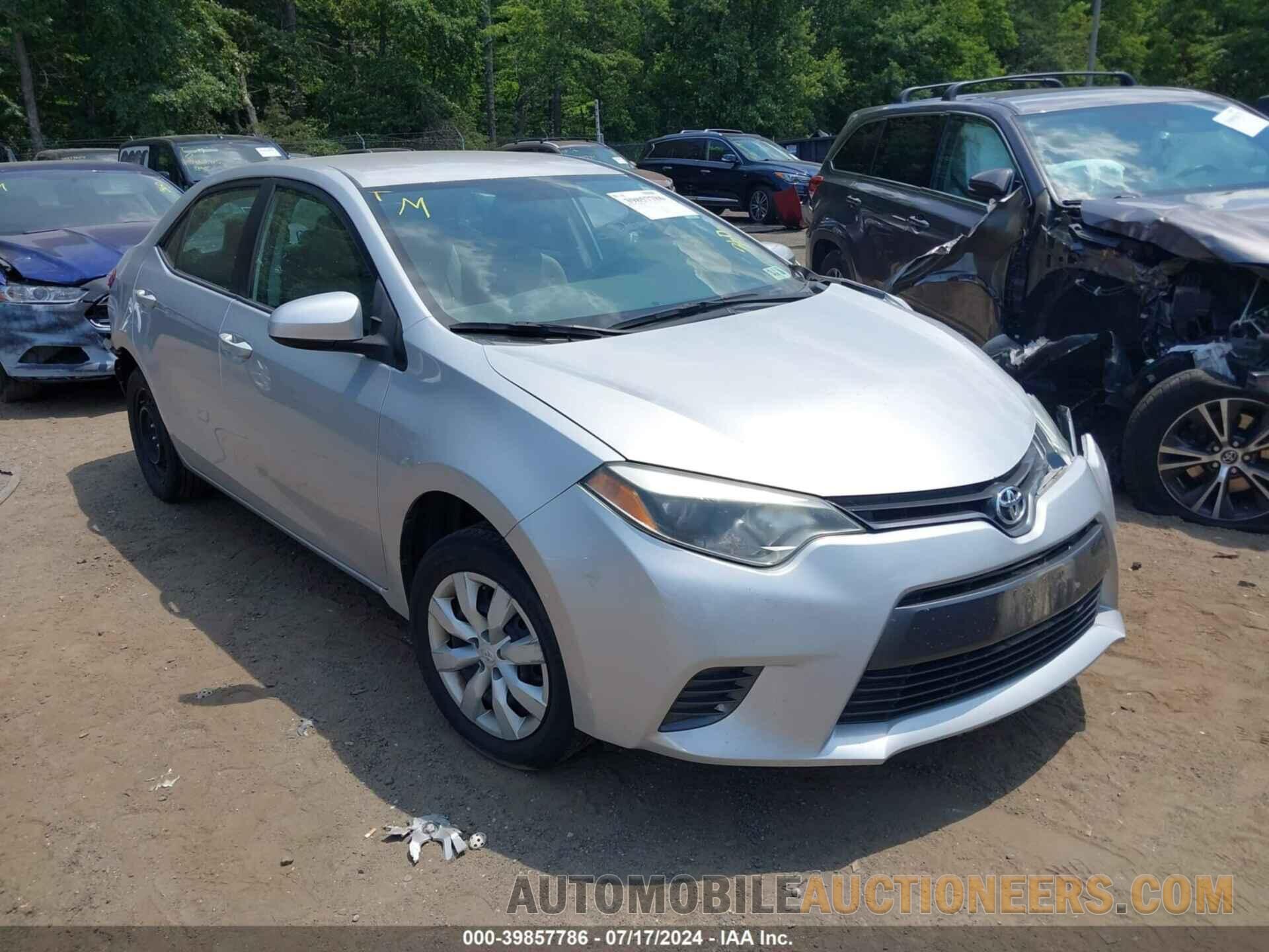 5YFBURHE4GP424489 TOYOTA COROLLA 2016