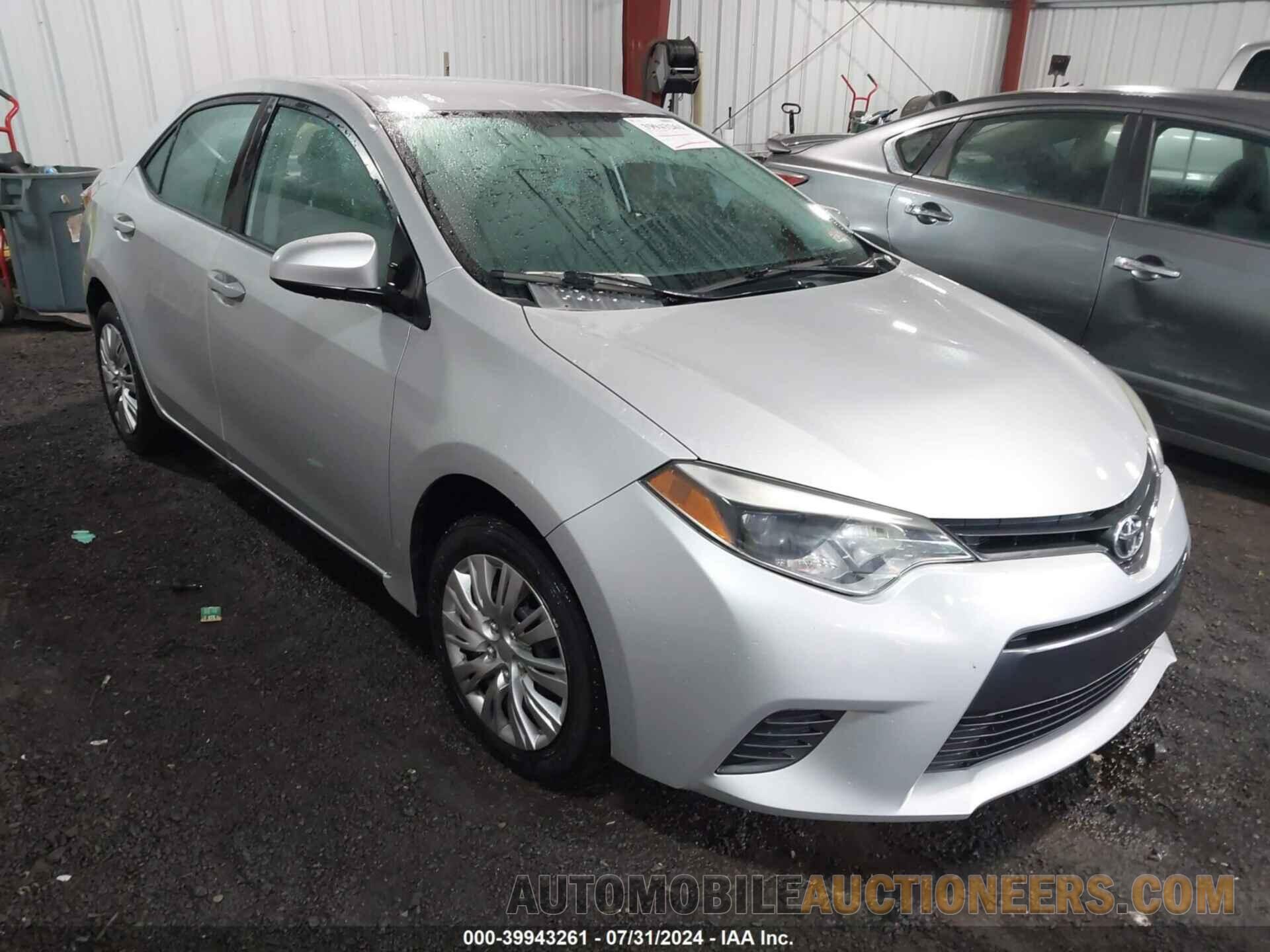 5YFBURHE4GP469660 TOYOTA COROLLA 2016