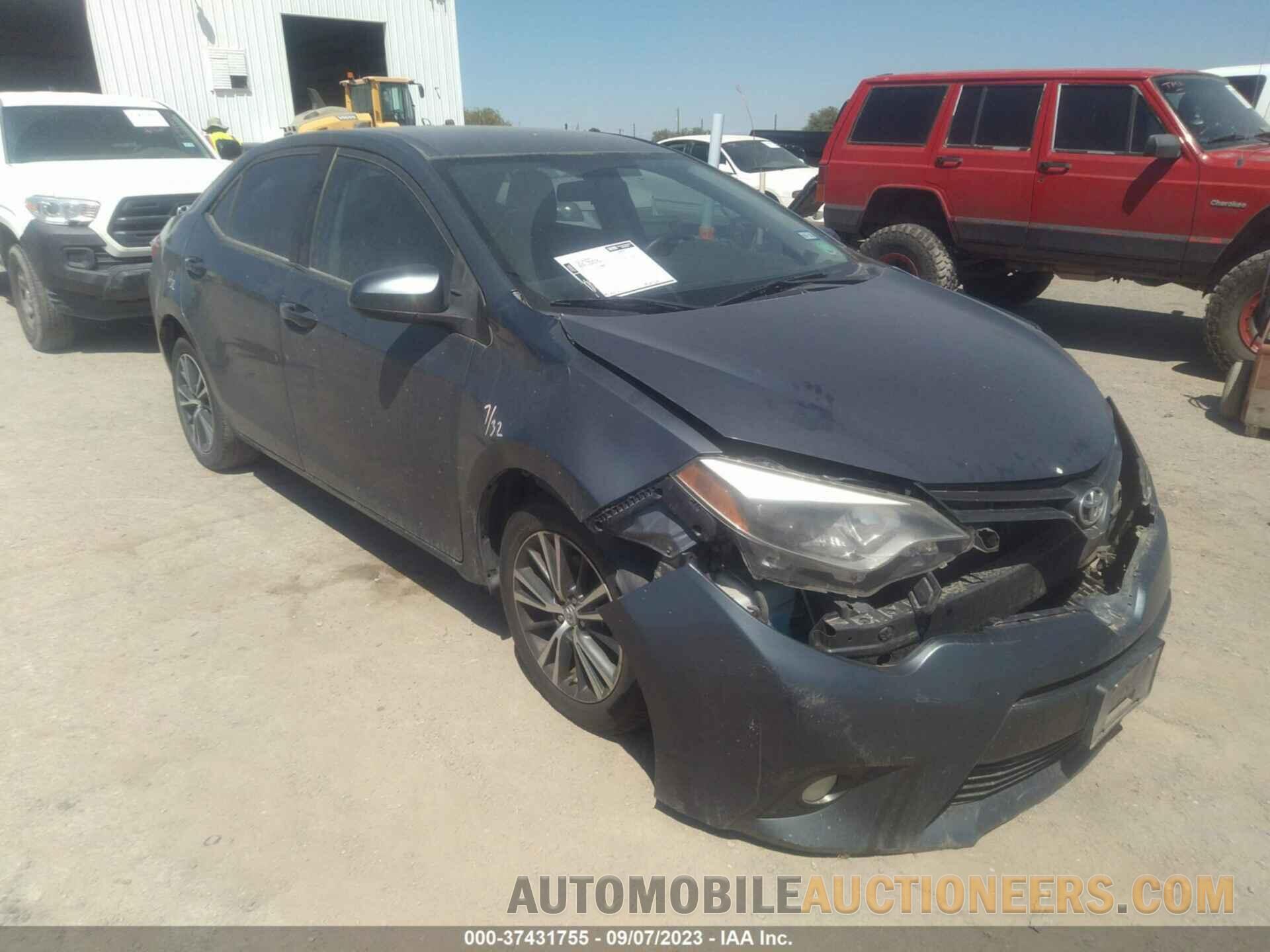 5YFBURHE4GP476124 TOYOTA COROLLA 2016