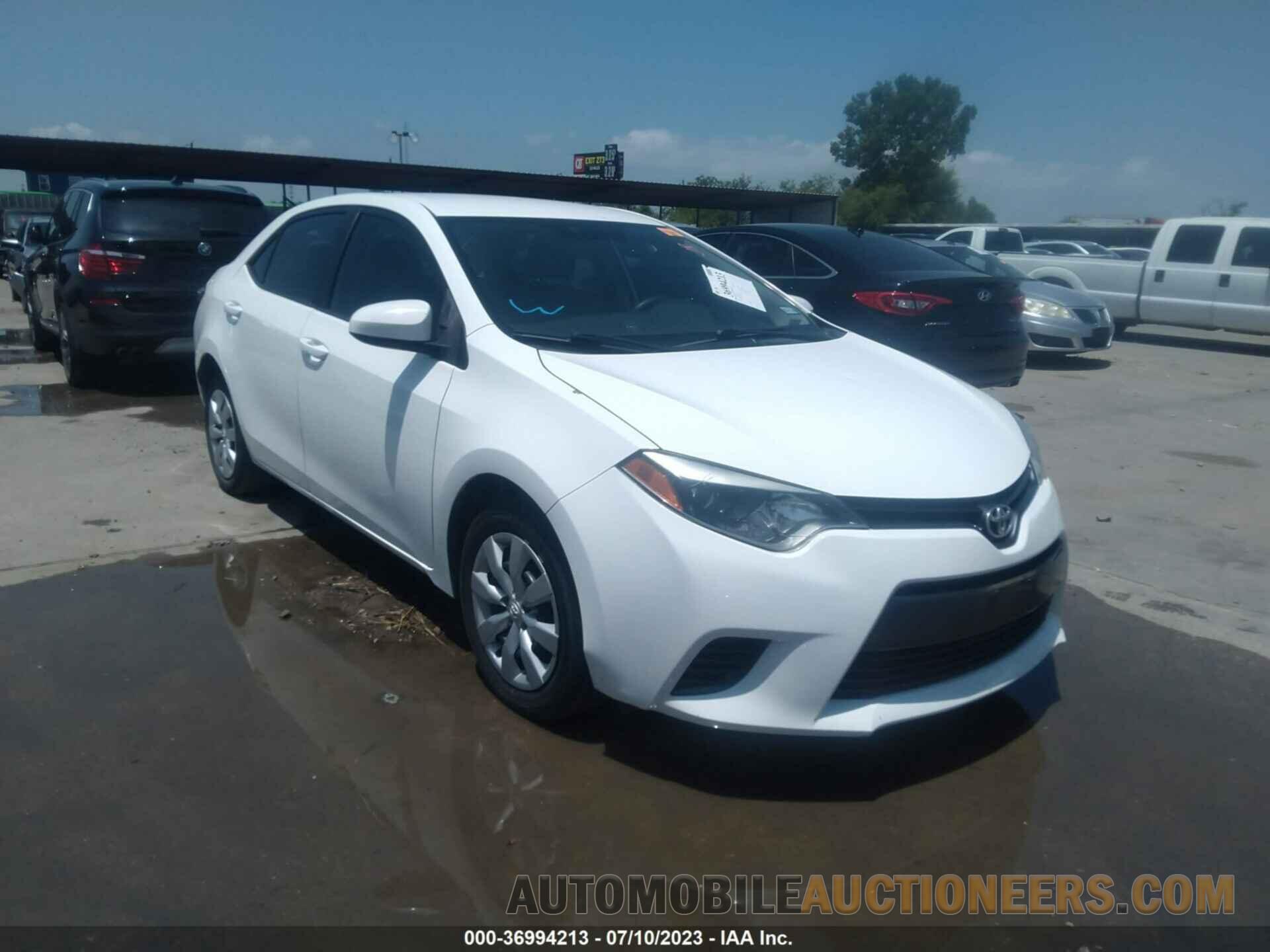 5YFBURHE4GP490010 TOYOTA COROLLA 2016