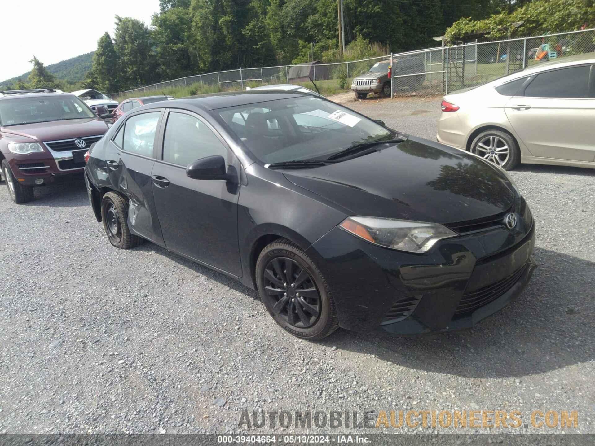 5YFBURHE4GP490038 TOYOTA COROLLA 2016