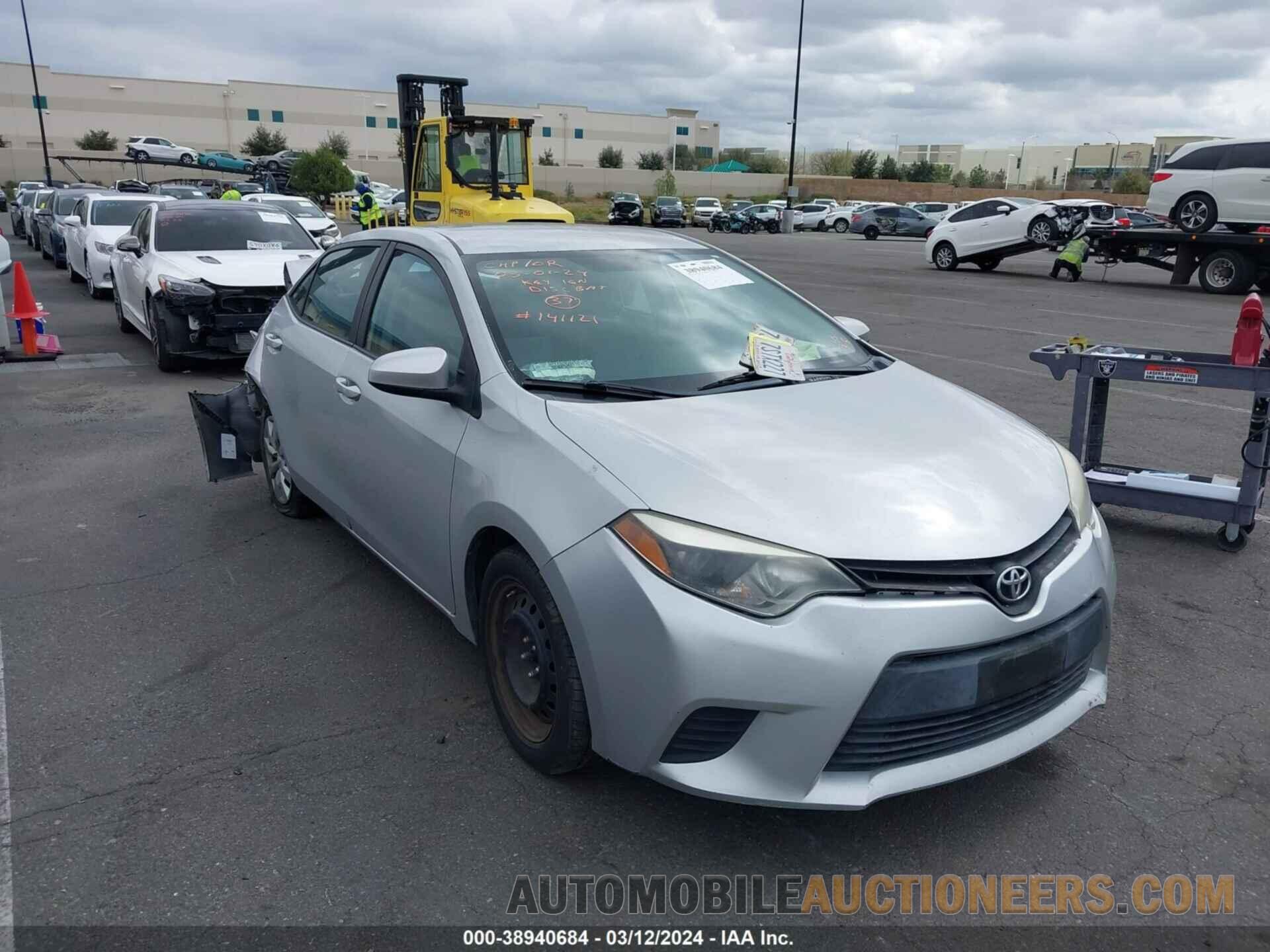 5YFBURHE4GP501717 TOYOTA COROLLA 2016