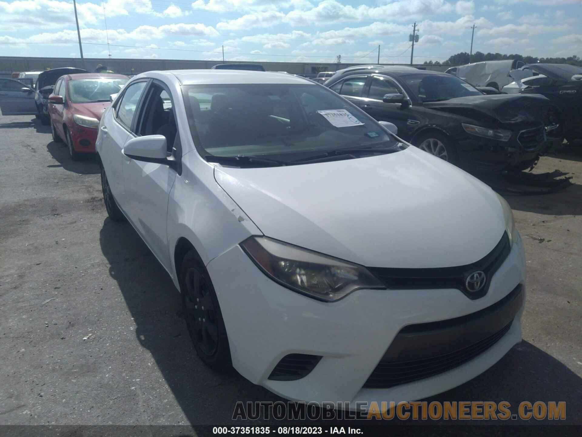 5YFBURHE4GP510028 TOYOTA COROLLA 2016