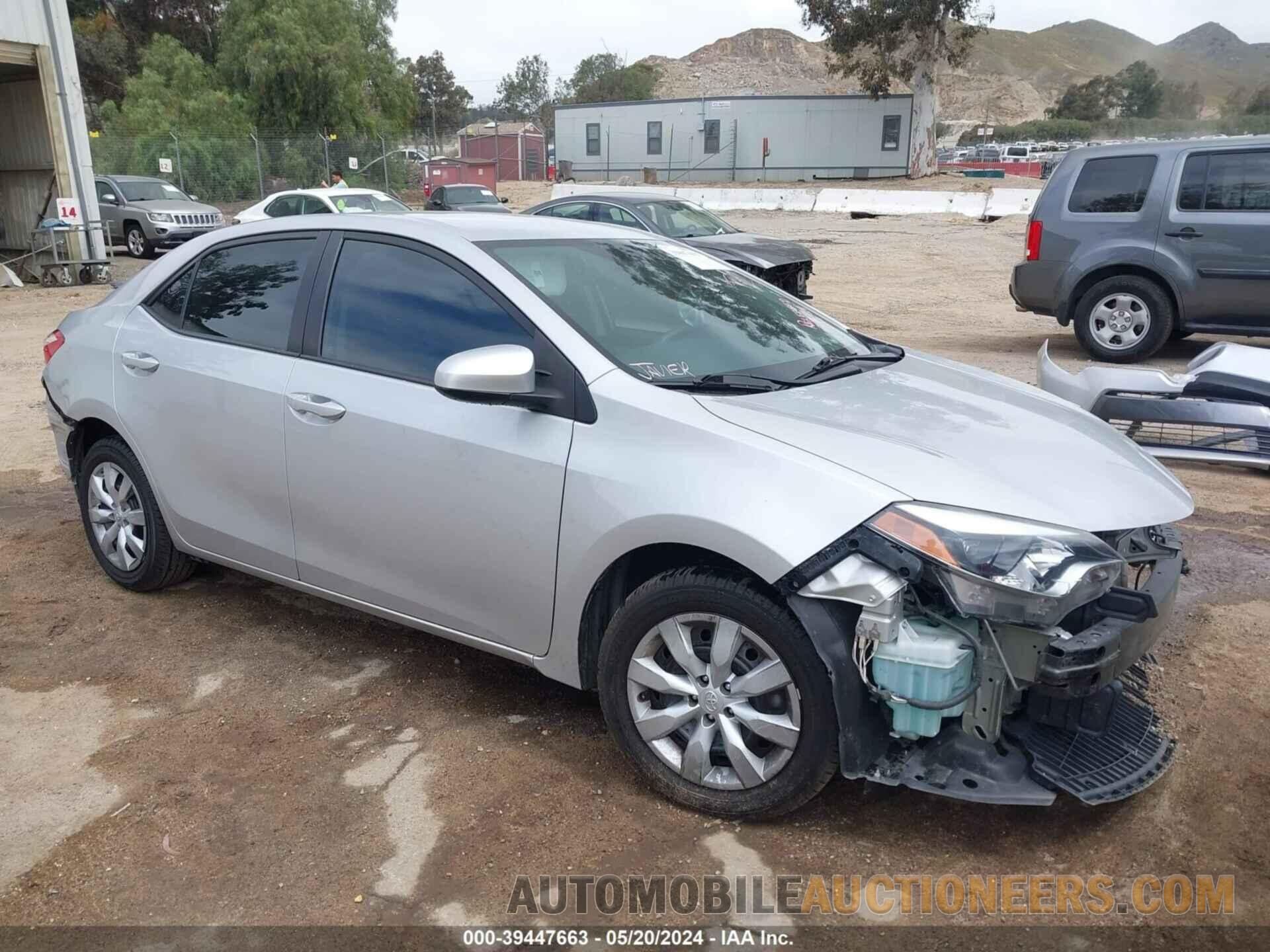 5YFBURHE4GP515407 TOYOTA COROLLA 2016