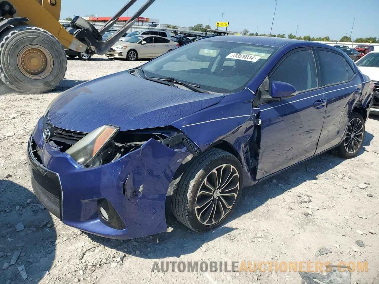 5YFBURHE4GP524463 TOYOTA COROLLA 2016