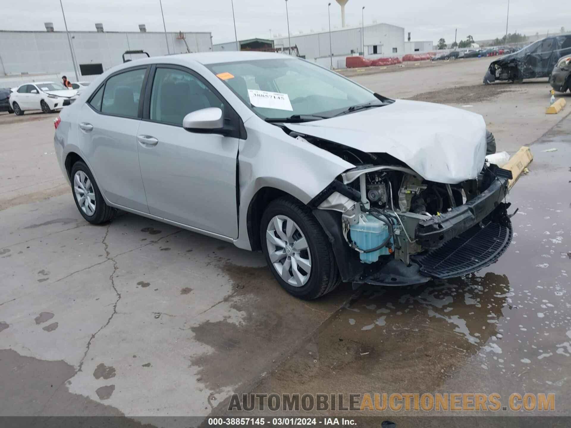 5YFBURHE4GP531154 TOYOTA COROLLA 2016