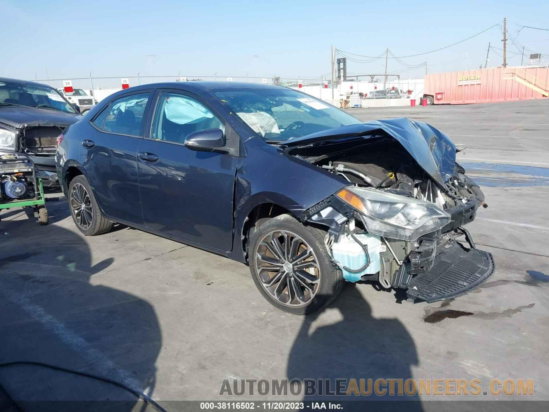 5YFBURHE4GP536225 TOYOTA COROLLA 2016