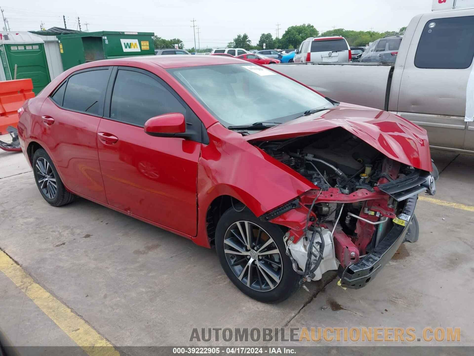 5YFBURHE4GP547340 TOYOTA COROLLA 2016