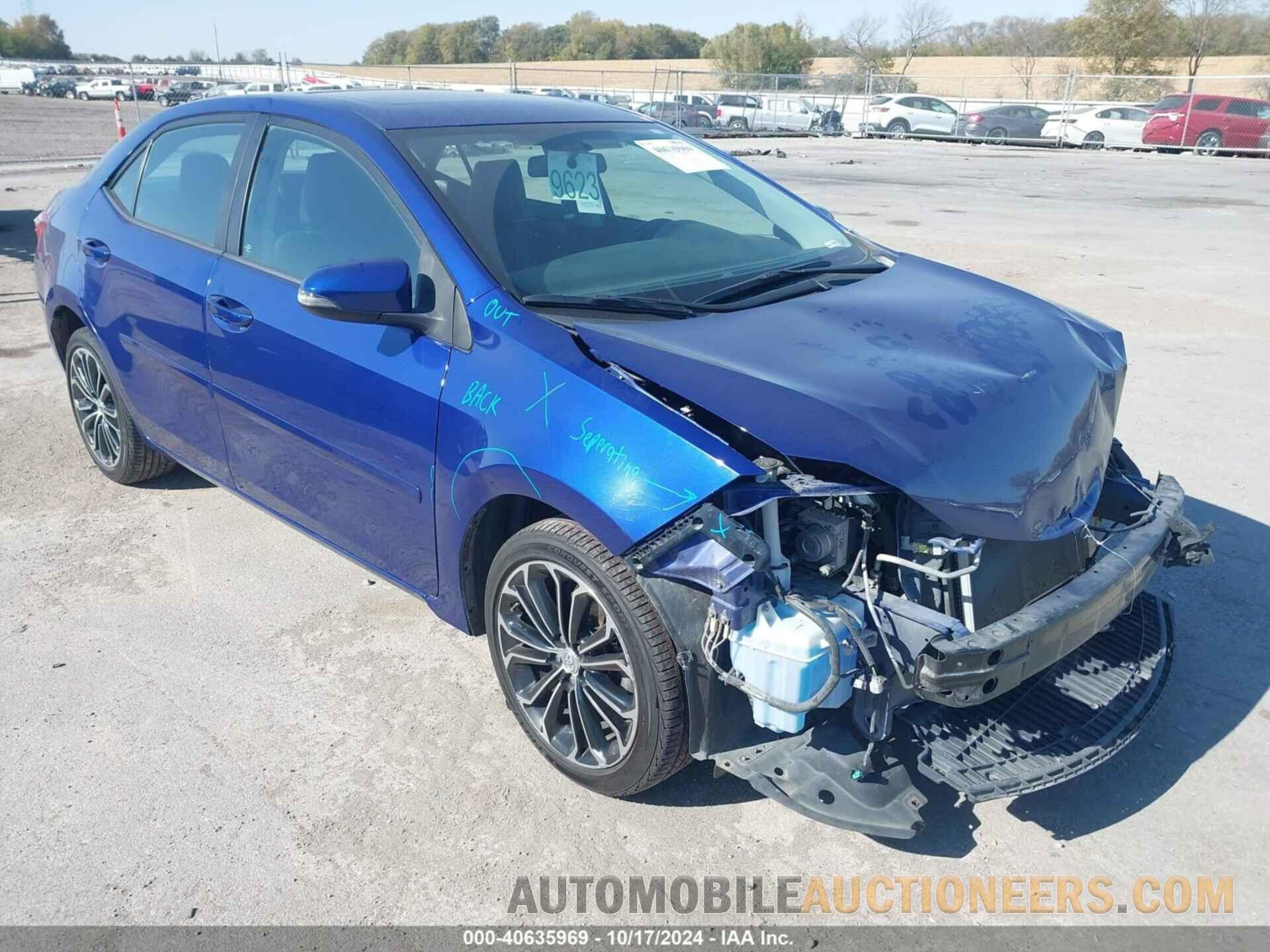 5YFBURHE4GP549525 TOYOTA COROLLA 2016