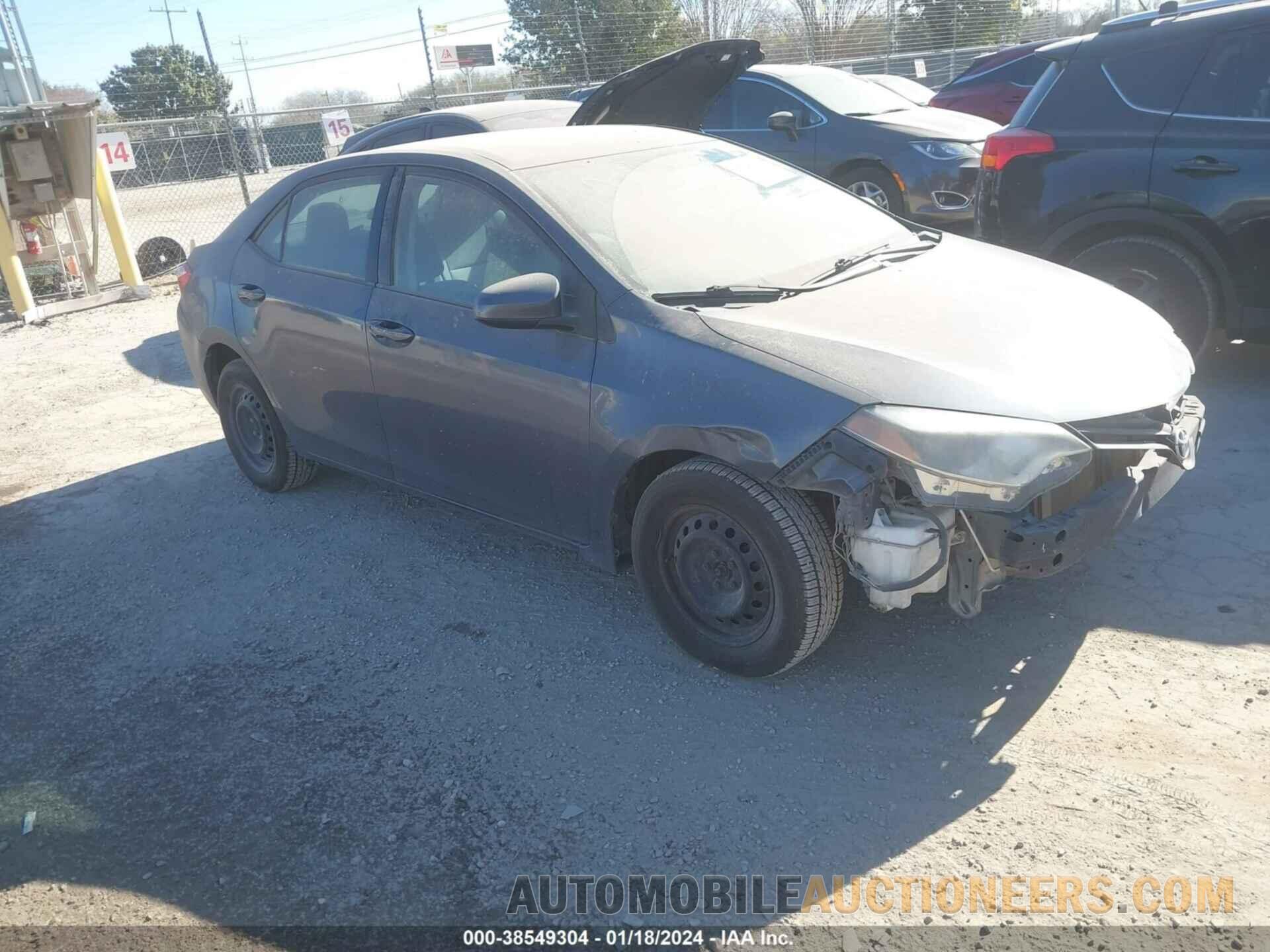 5YFBURHE4GP558581 TOYOTA COROLLA 2016