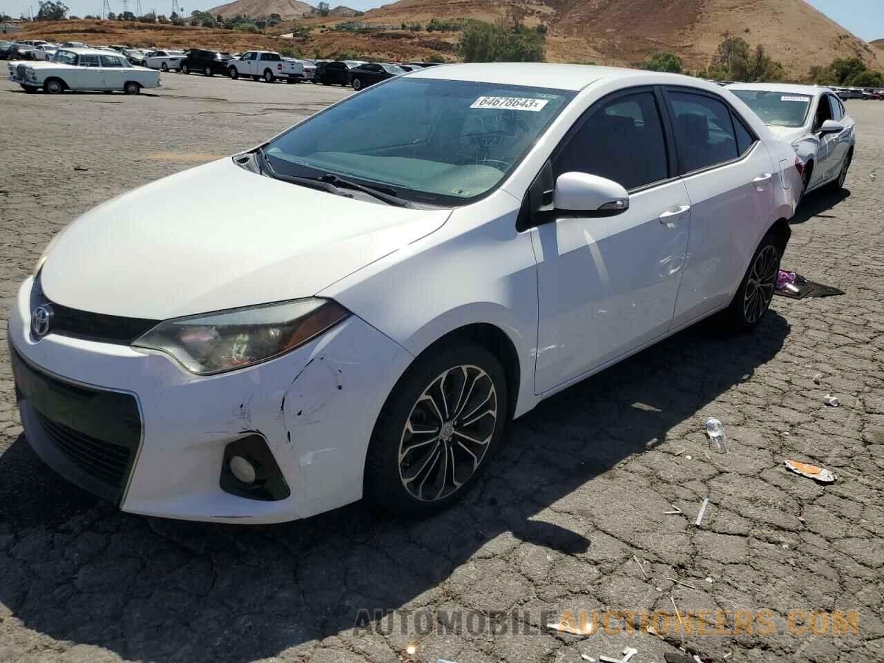 5YFBURHE4GP560122 TOYOTA COROLLA 2016